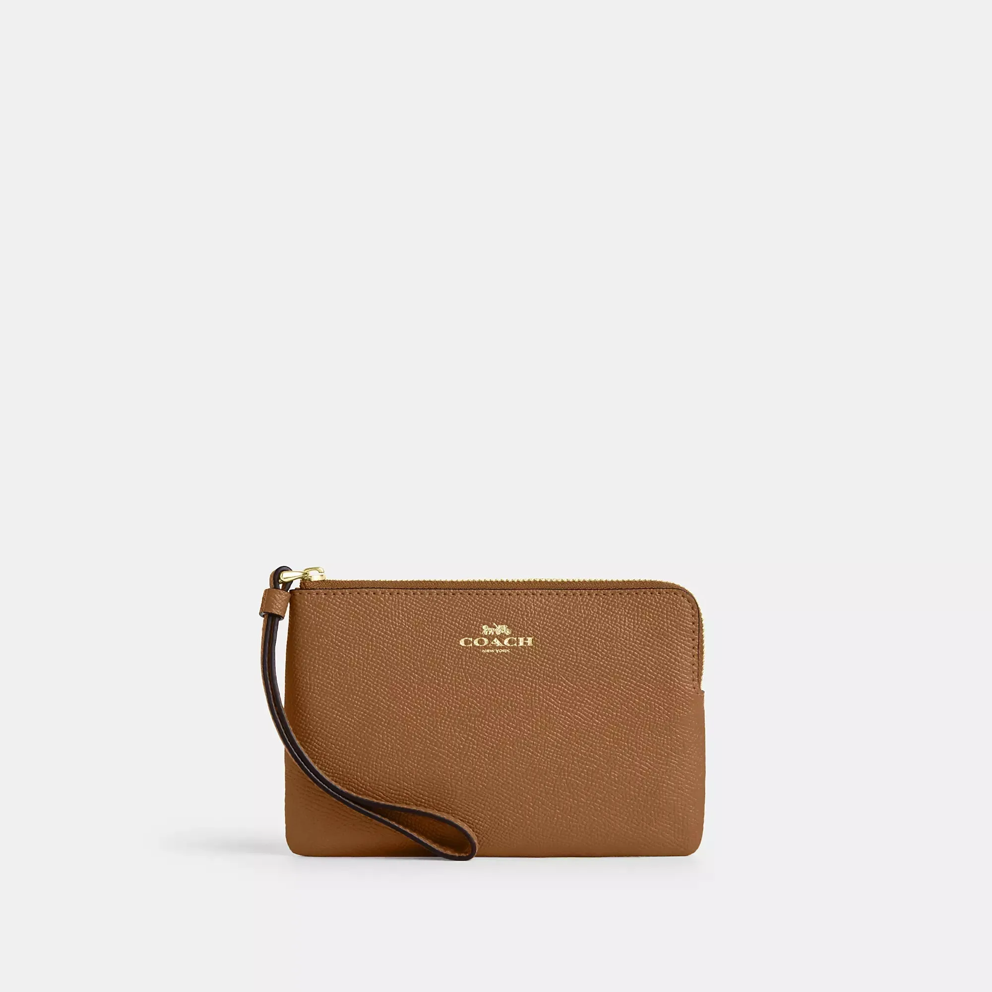 COACH Corner Zip Wristlet