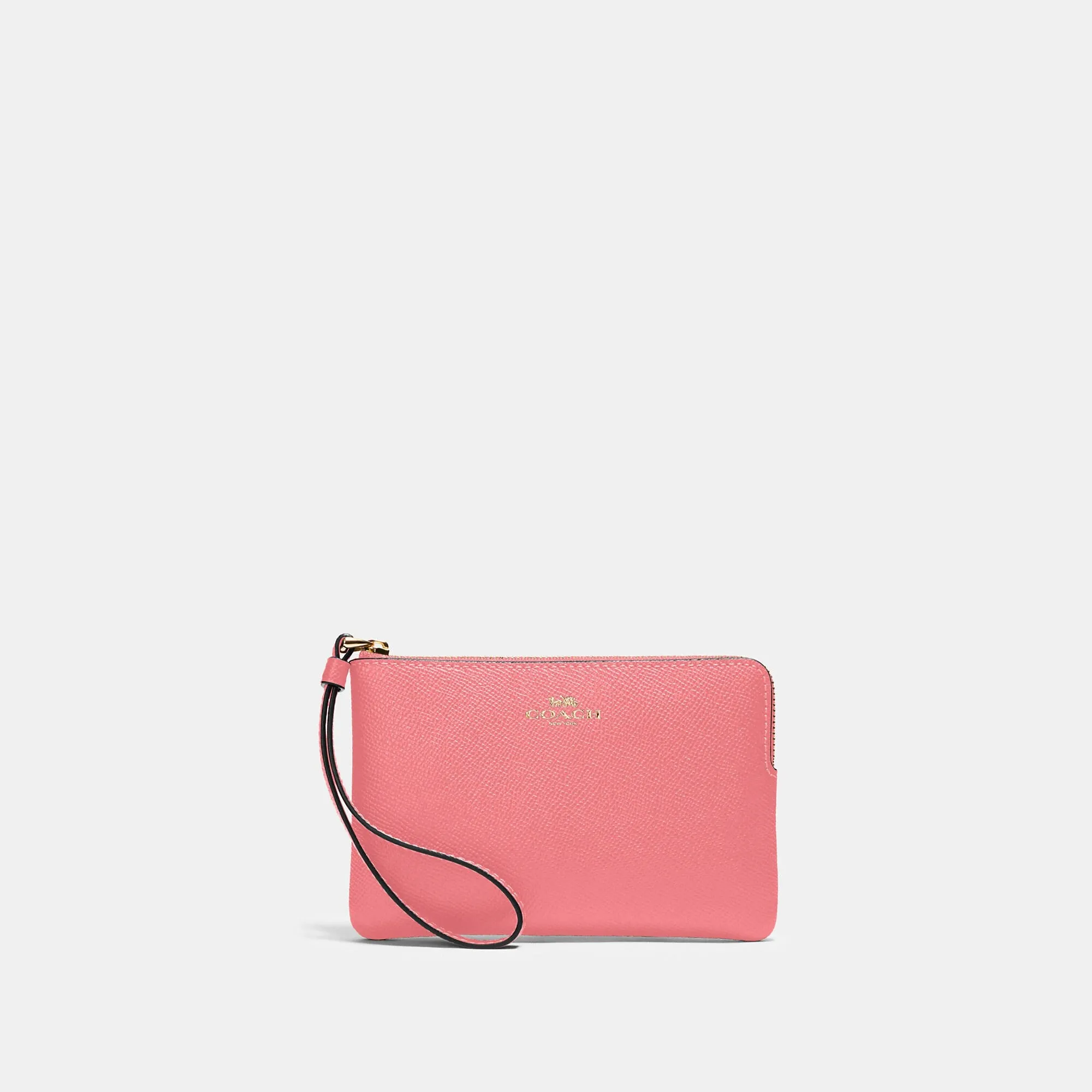 COACH Corner Zip Wristlet