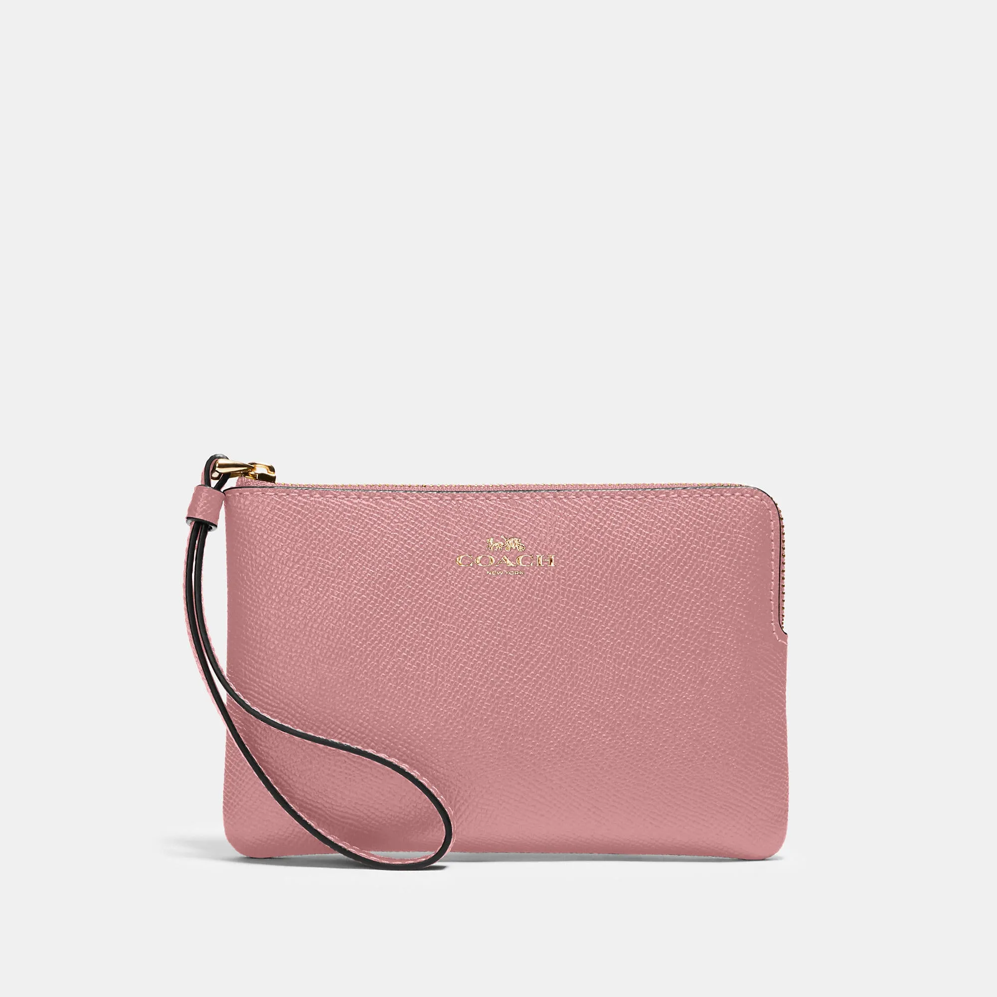 COACH Corner Zip Wristlet