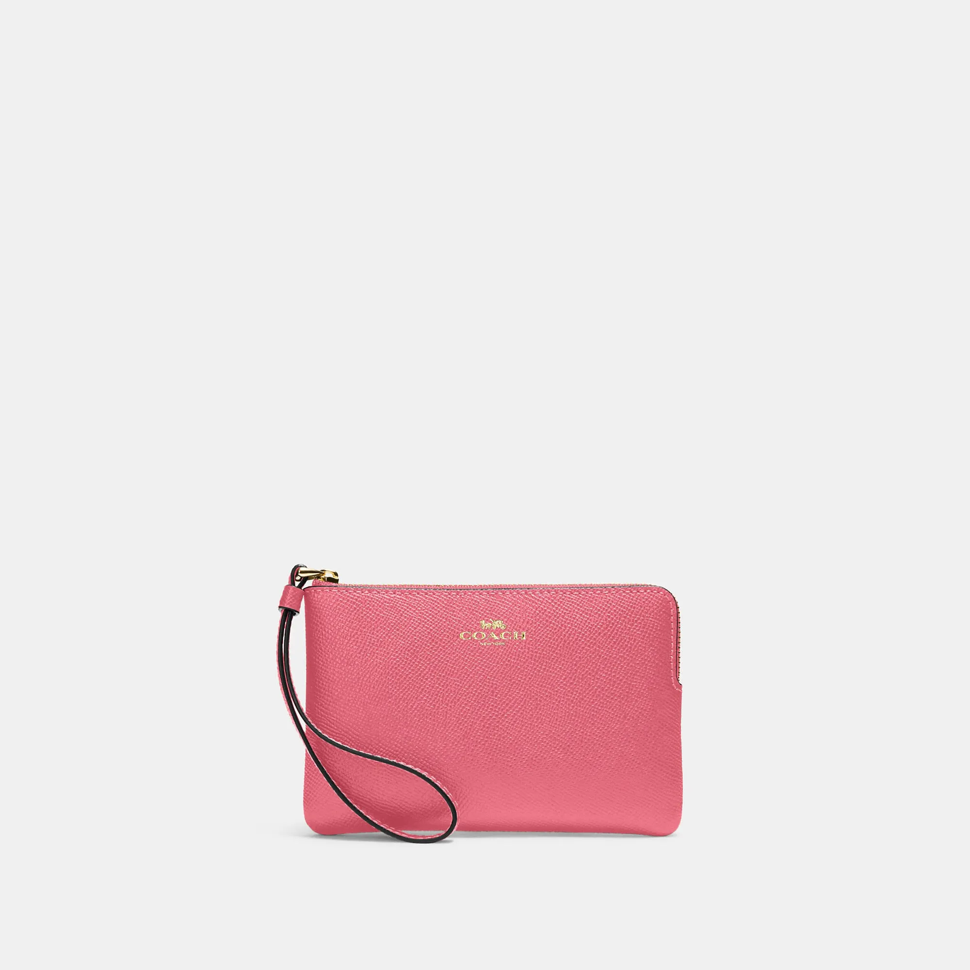 COACH Corner Zip Wristlet