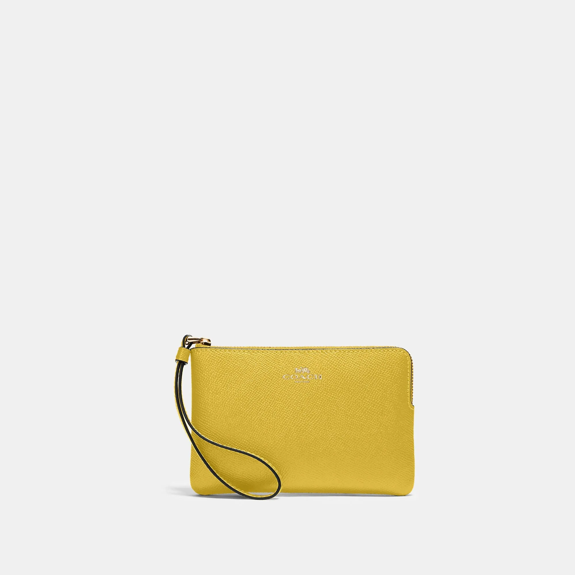 COACH Corner Zip Wristlet