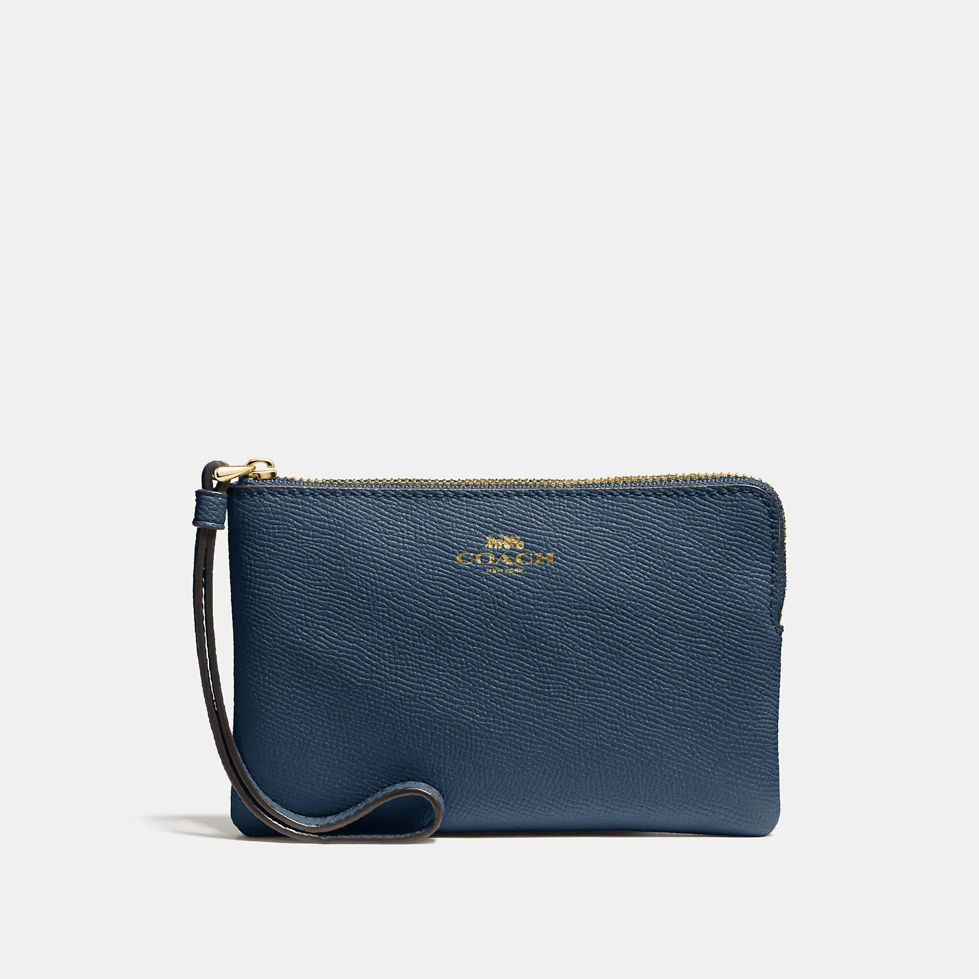 COACH Corner Zip Wristlet