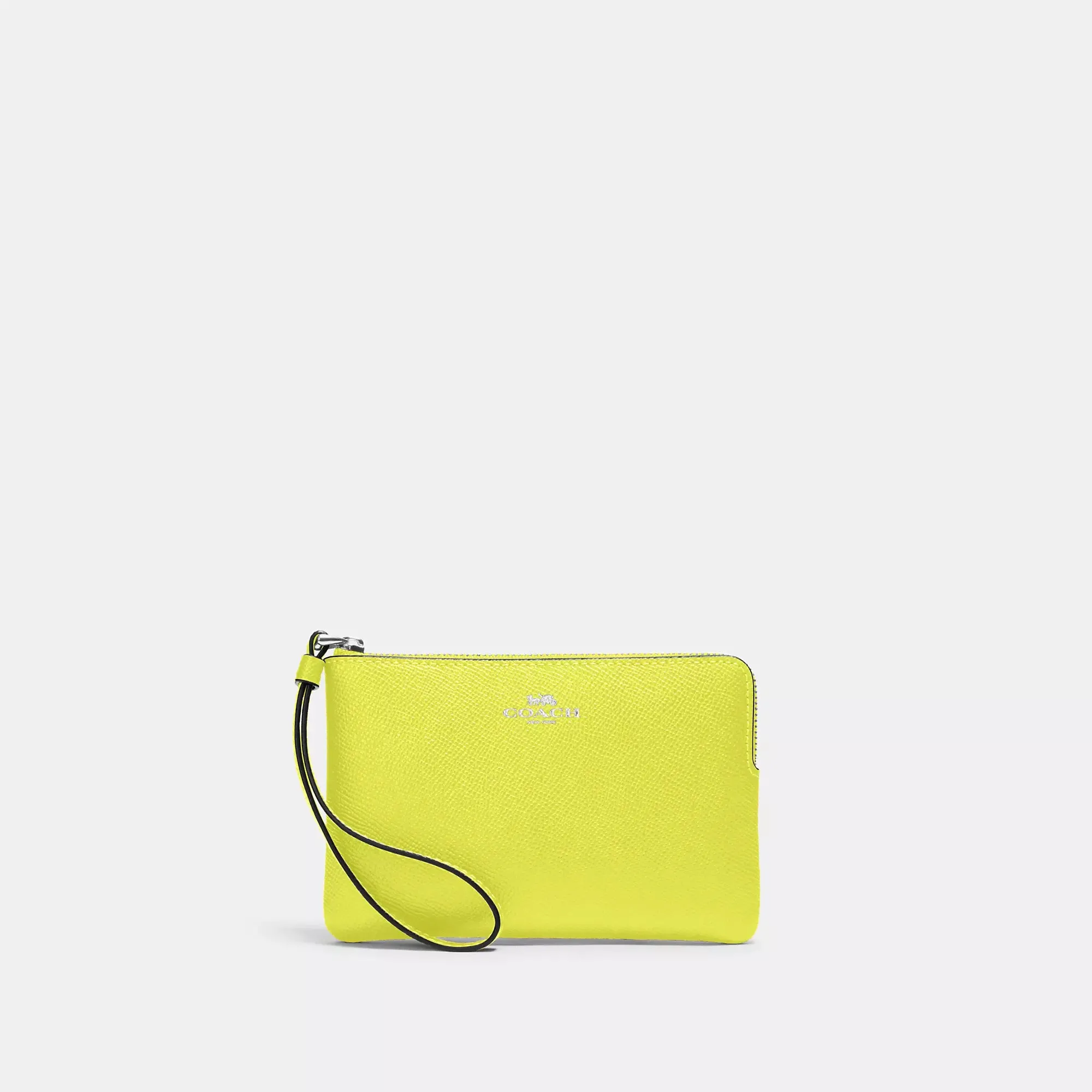 COACH Corner Zip Wristlet