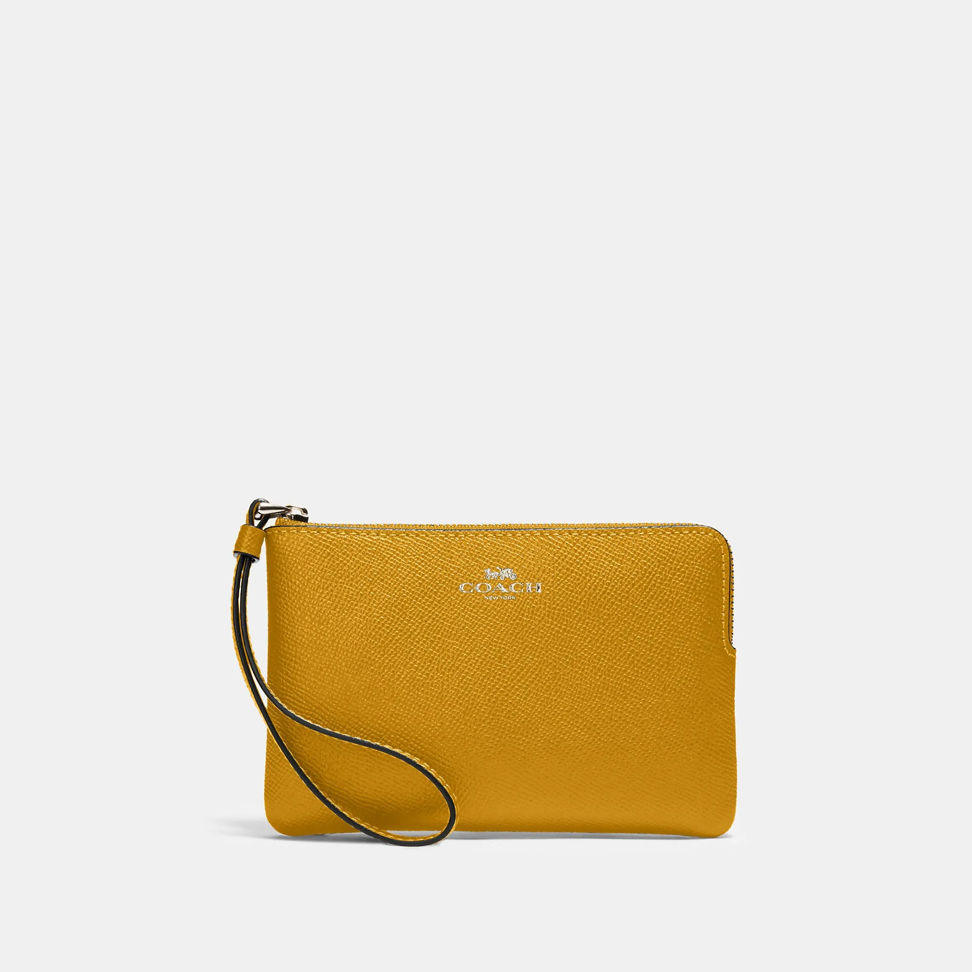 COACH Corner Zip Wristlet