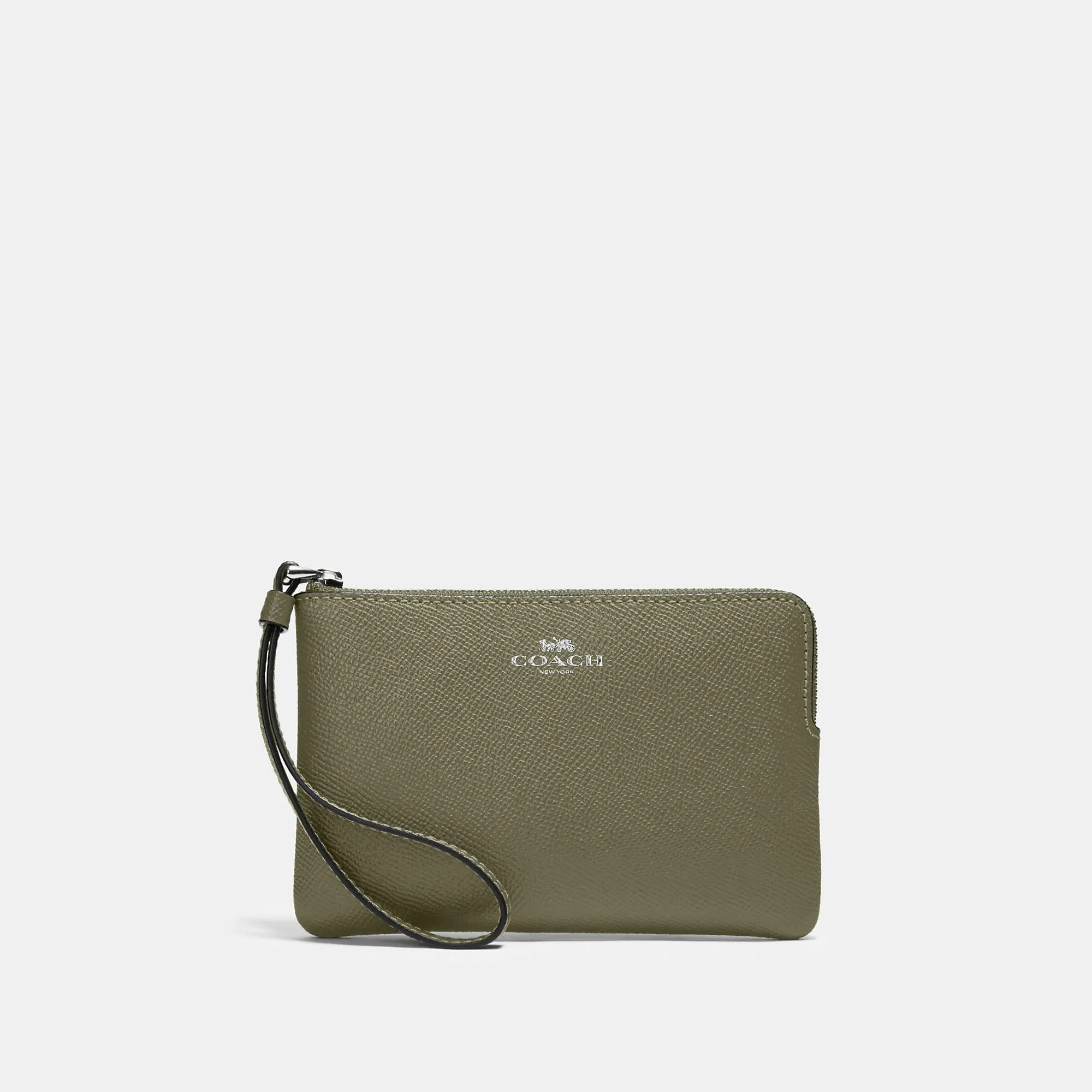 COACH Corner Zip Wristlet