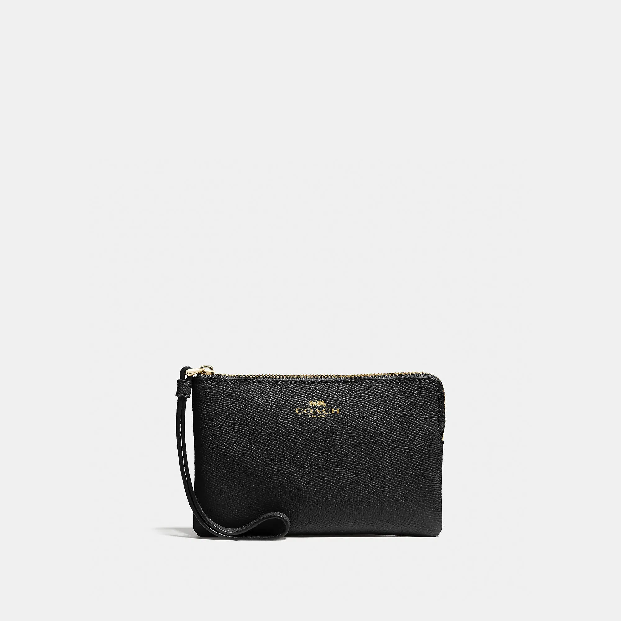 COACH Corner Zip Wristlet