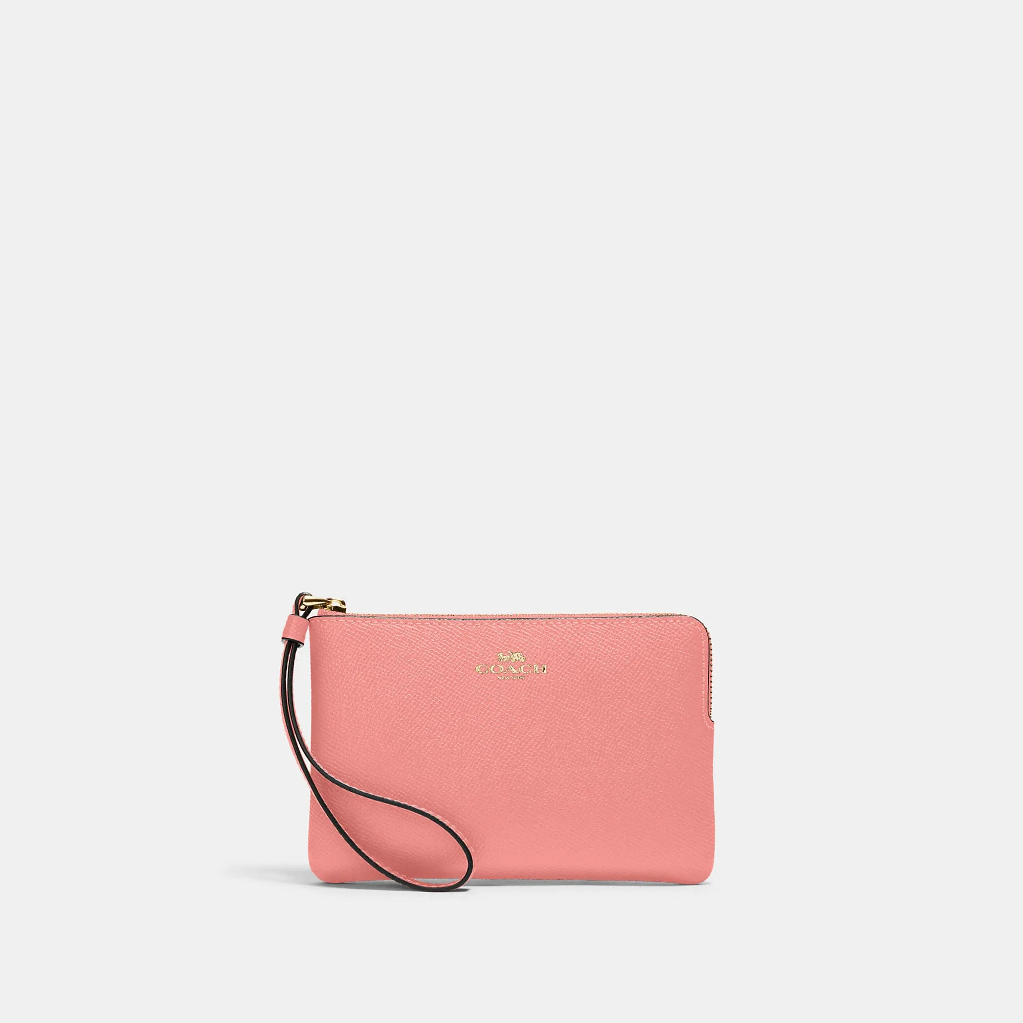 COACH Corner Zip Wristlet