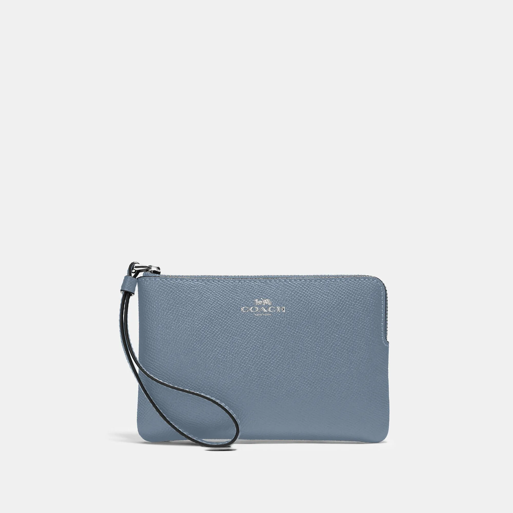 COACH Corner Zip Wristlet