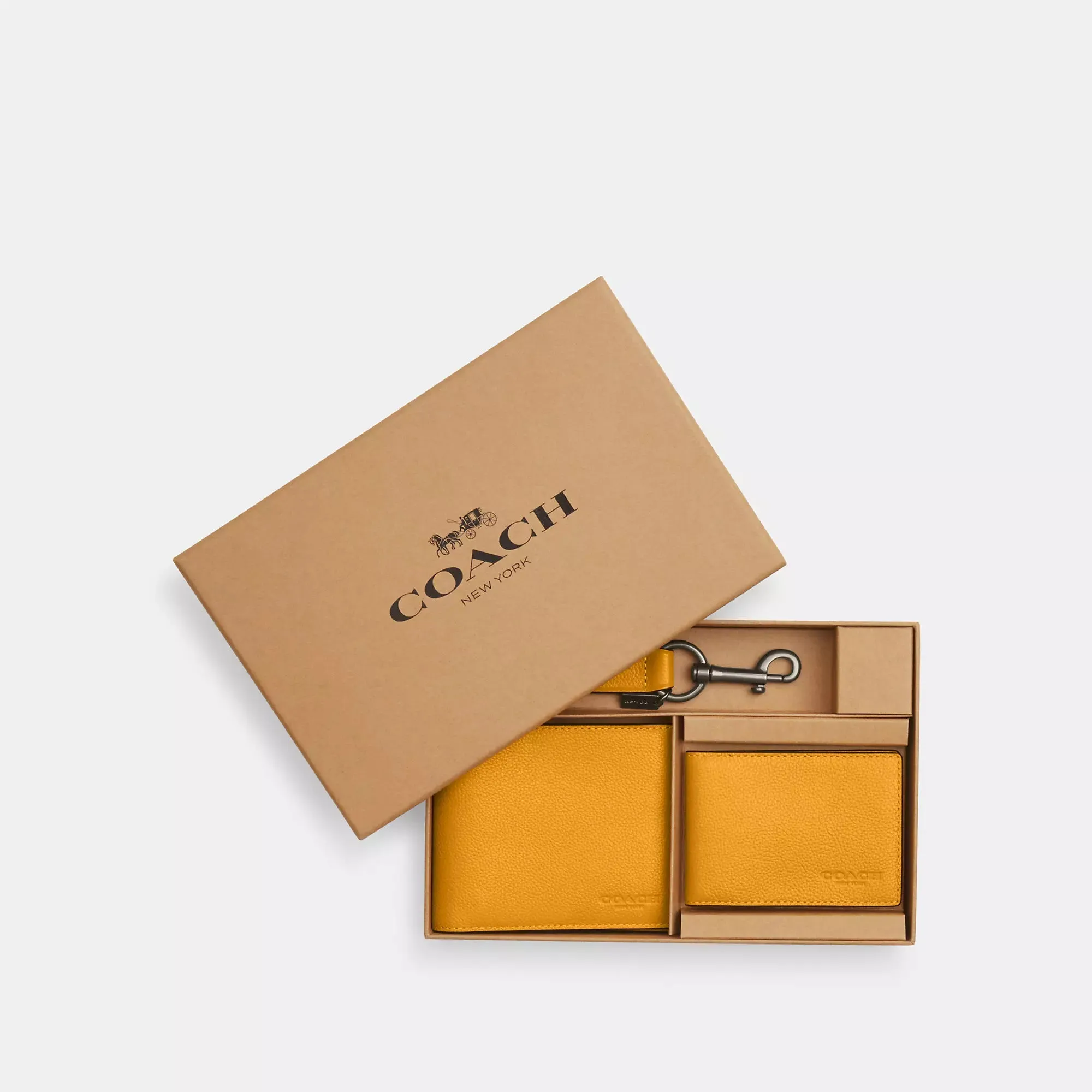 Coach Outlet Boxed 3 In 1 Wallet Gift Set