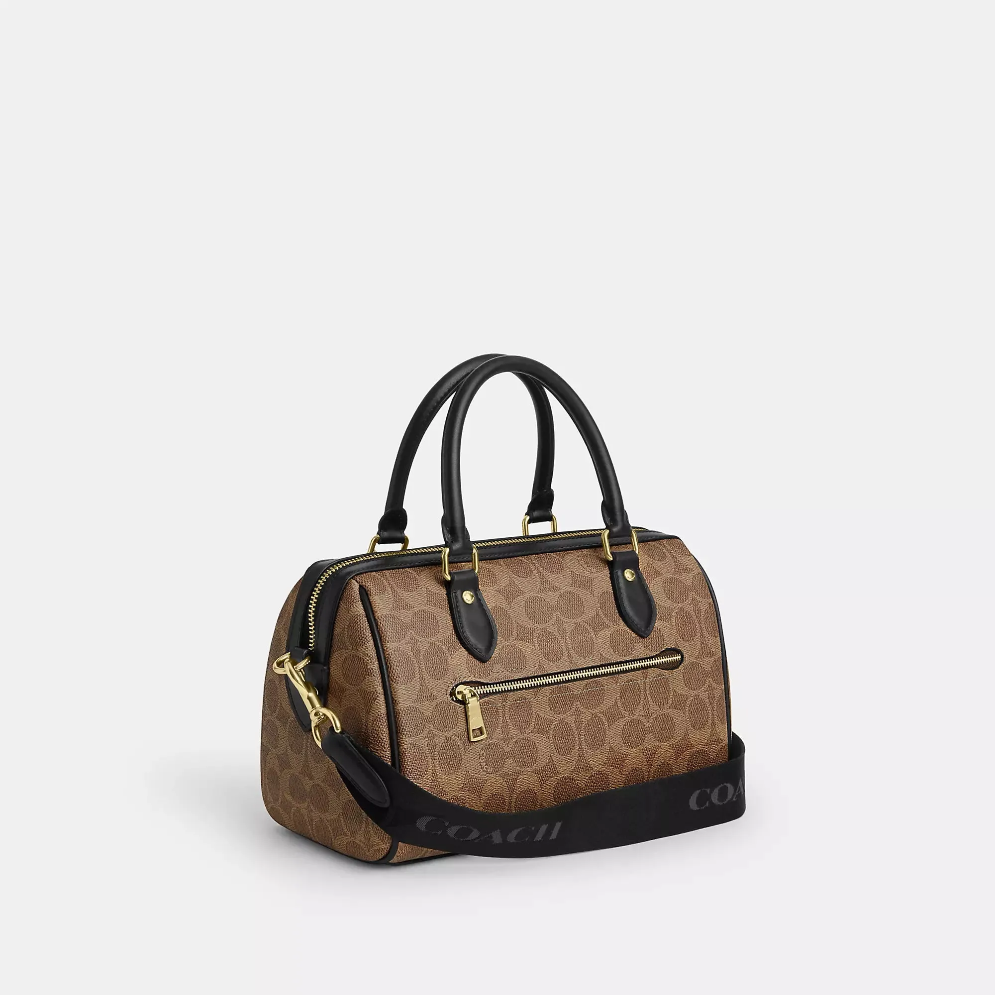 Coach Outlet Rowan Satchel Bag In Signature Canvas