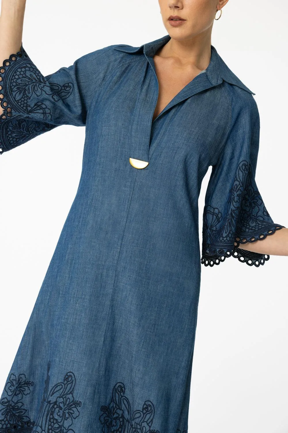 Coco Embroidered Dress