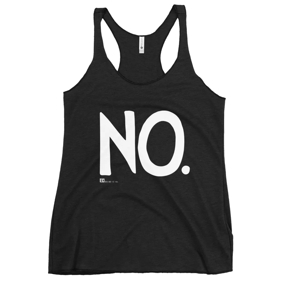 Complete Sentence NO Women's Racerback Tank
