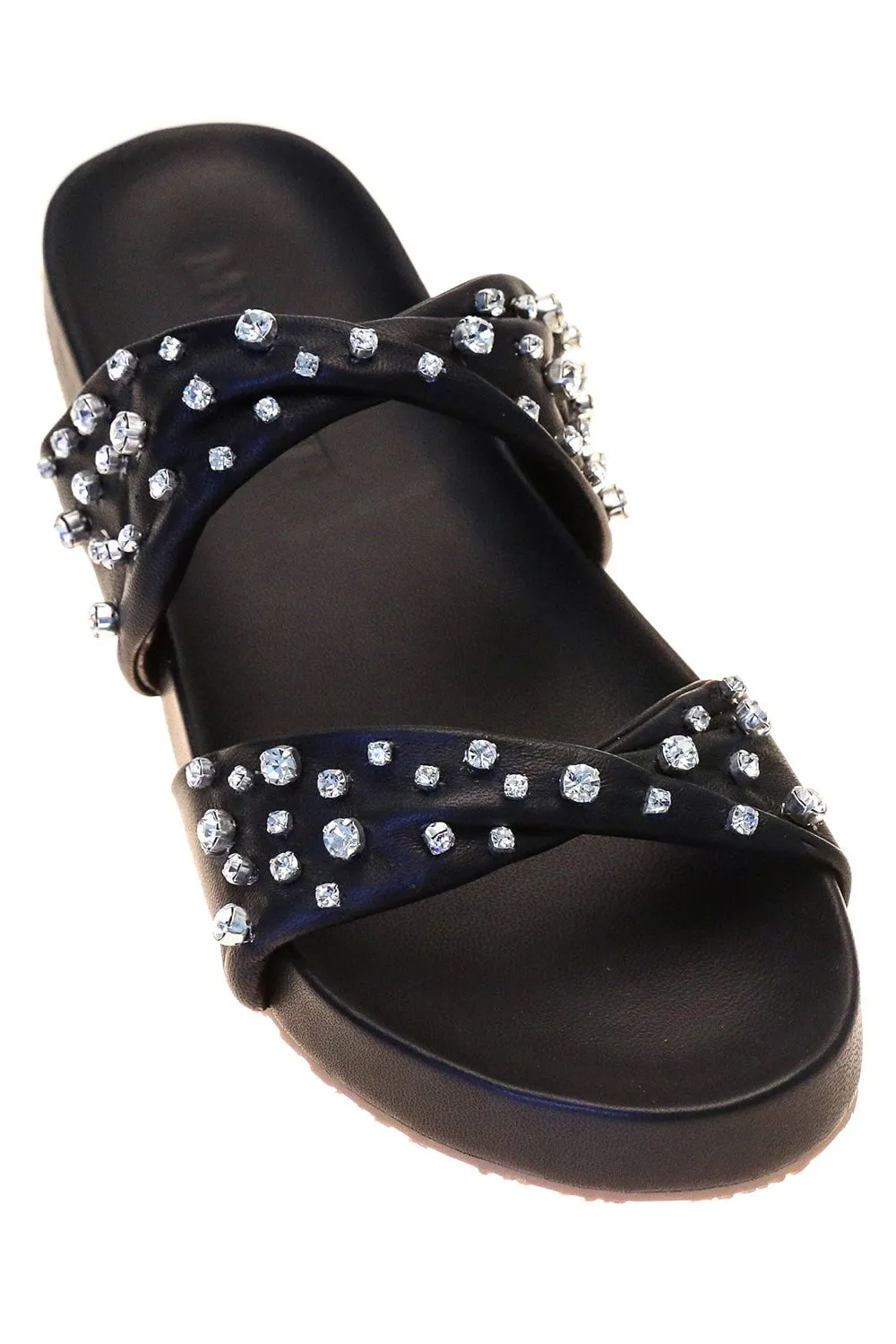 Crystal Embellished Flat