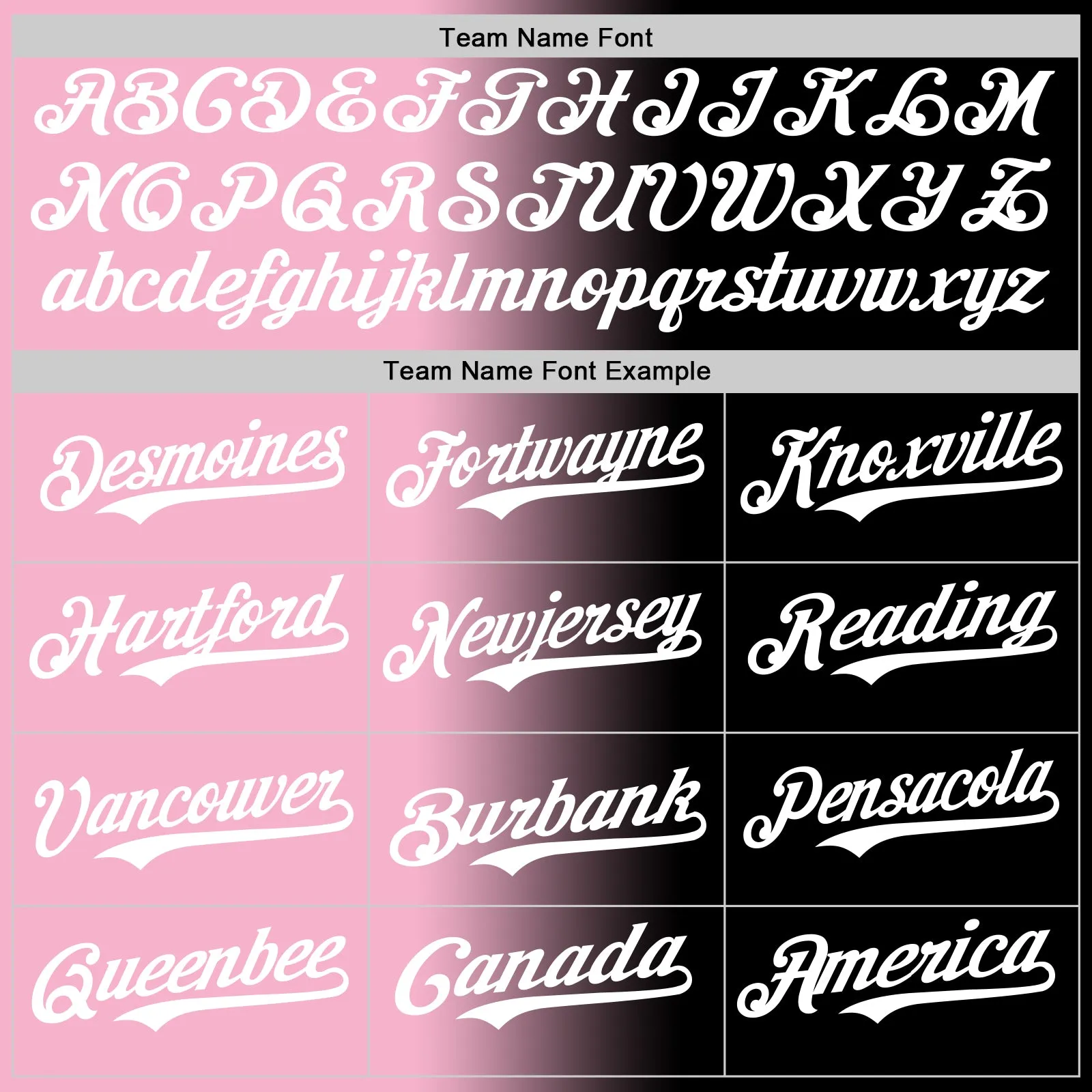 Custom Black White-Light Pink Authentic Gradient Fashion Baseball Jersey