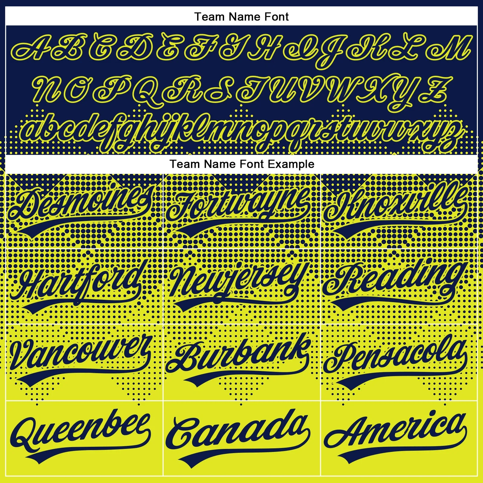 Custom Navy Neon Yellow 3D Gradient Square Shape Two-Button Unisex Softball Jersey