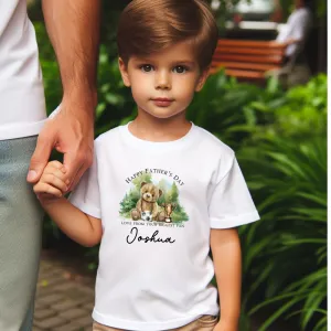 Daddy's Biggest Fan Personalised T-Shirt
