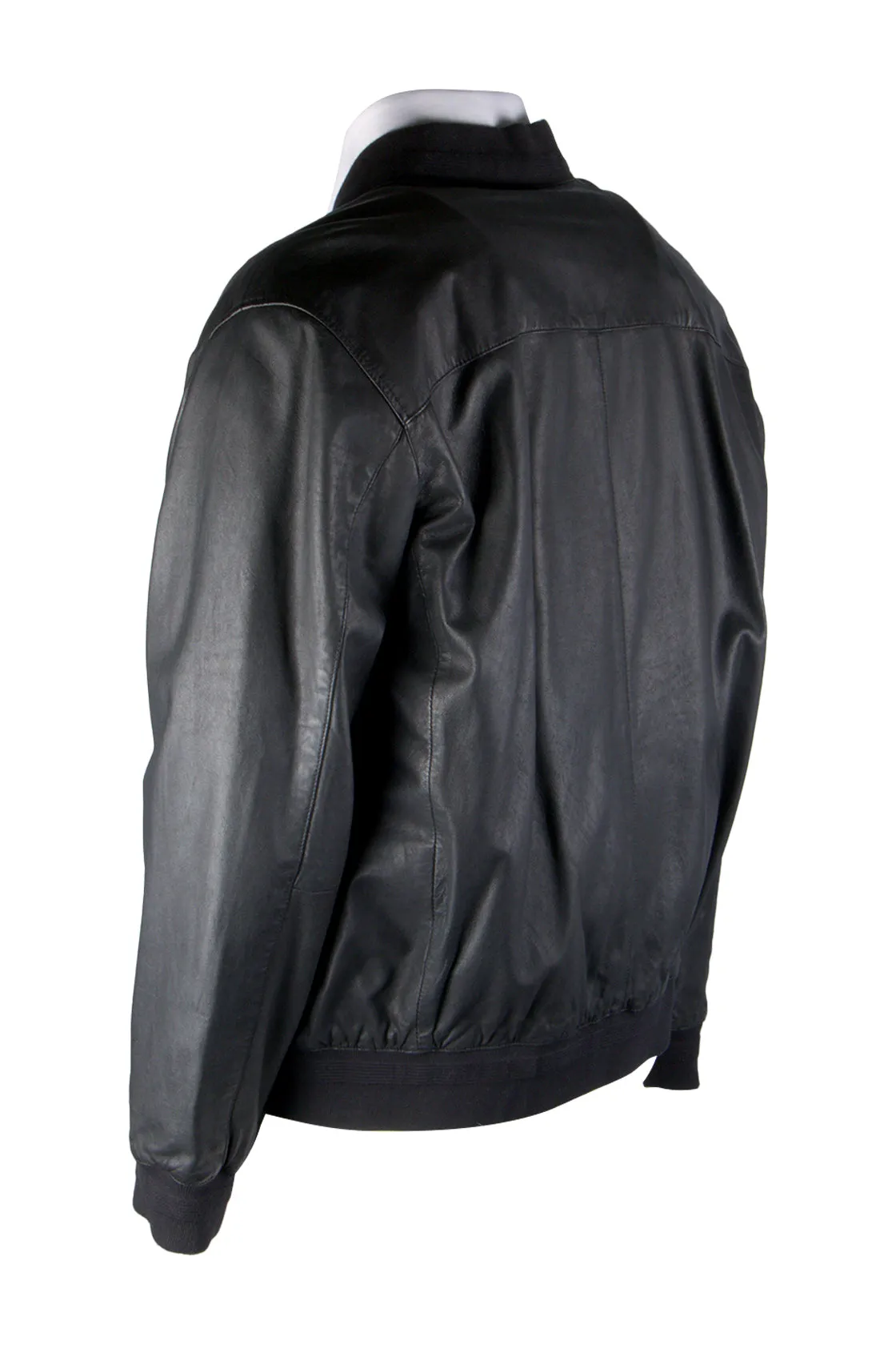 Daniel Hechter Ranchero Black Leather Jacket