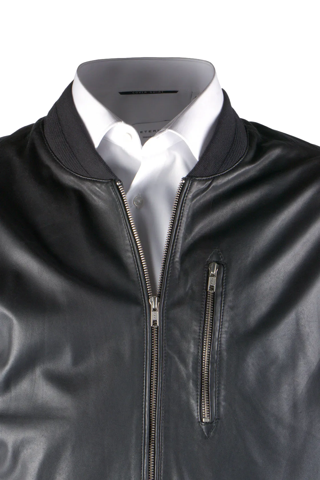 Daniel Hechter Ranchero Black Leather Jacket