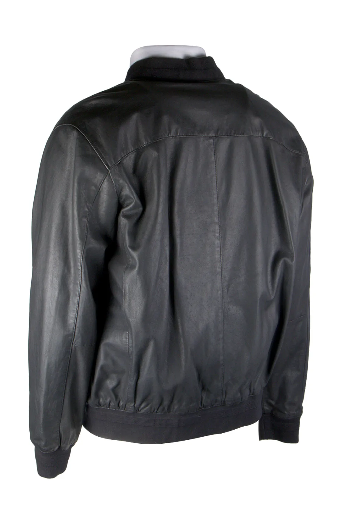 Daniel Hechter Ranchero Black Leather Jacket