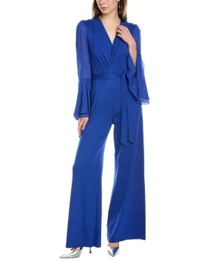 Diane von Furstenberg Shing Silk-Blend Jumpsuit