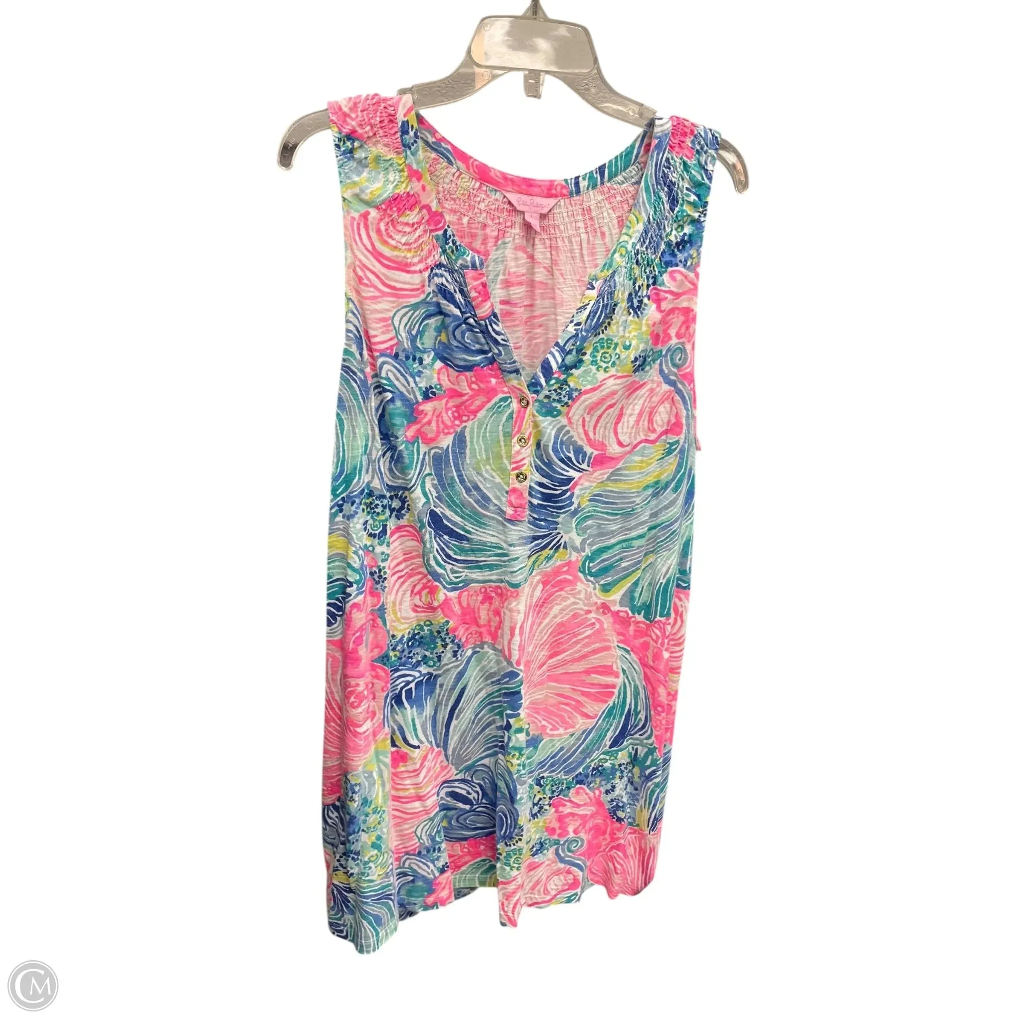 Dress Designer By Lilly Pulitzer In Multi-colored, Size: L