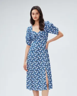 DVFASA DRESS DAISY GEO LARGE
