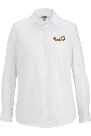 Edwards Ladies Oxford Wrinkle Free Shirt