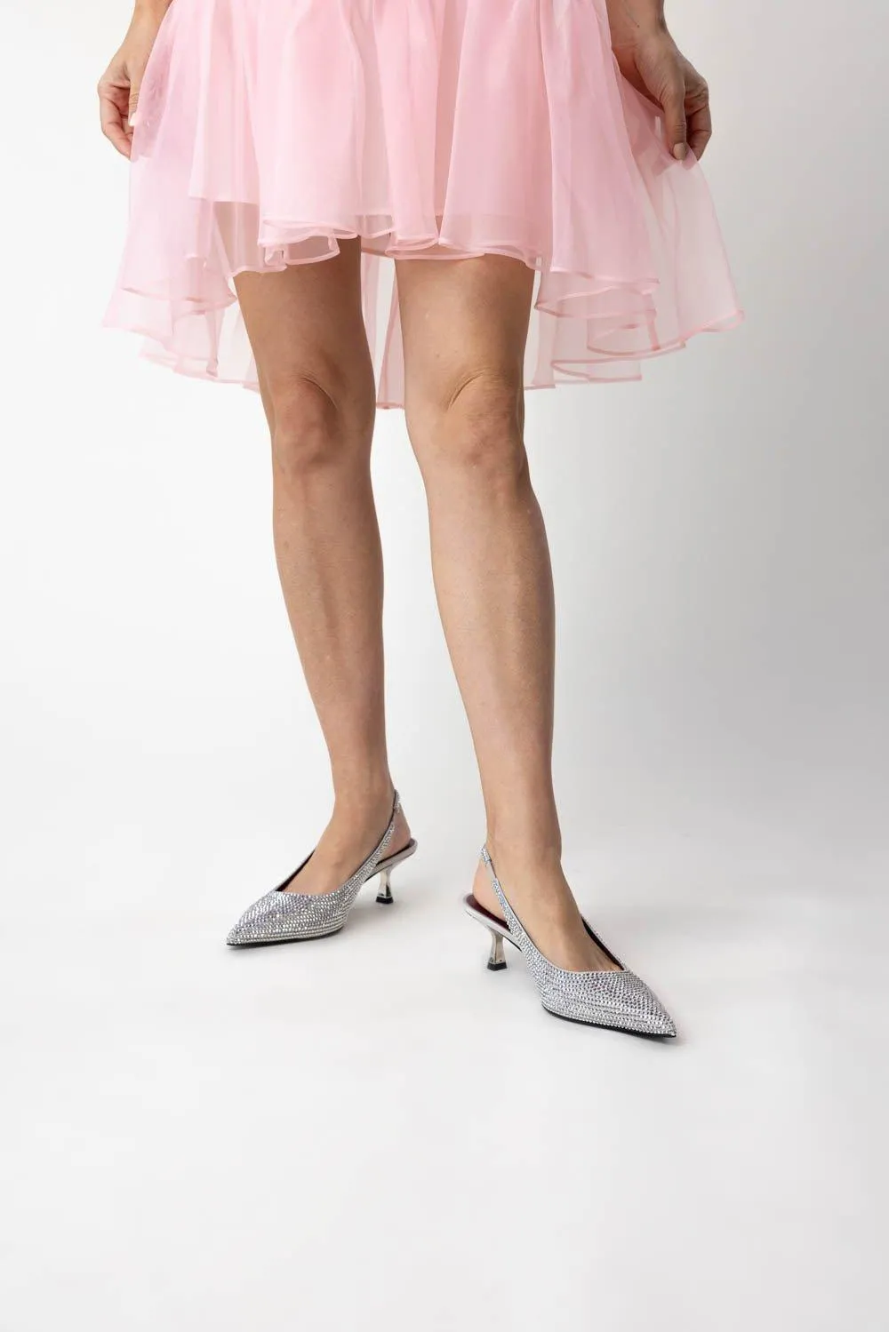 Elsa Crystal Slingbacks