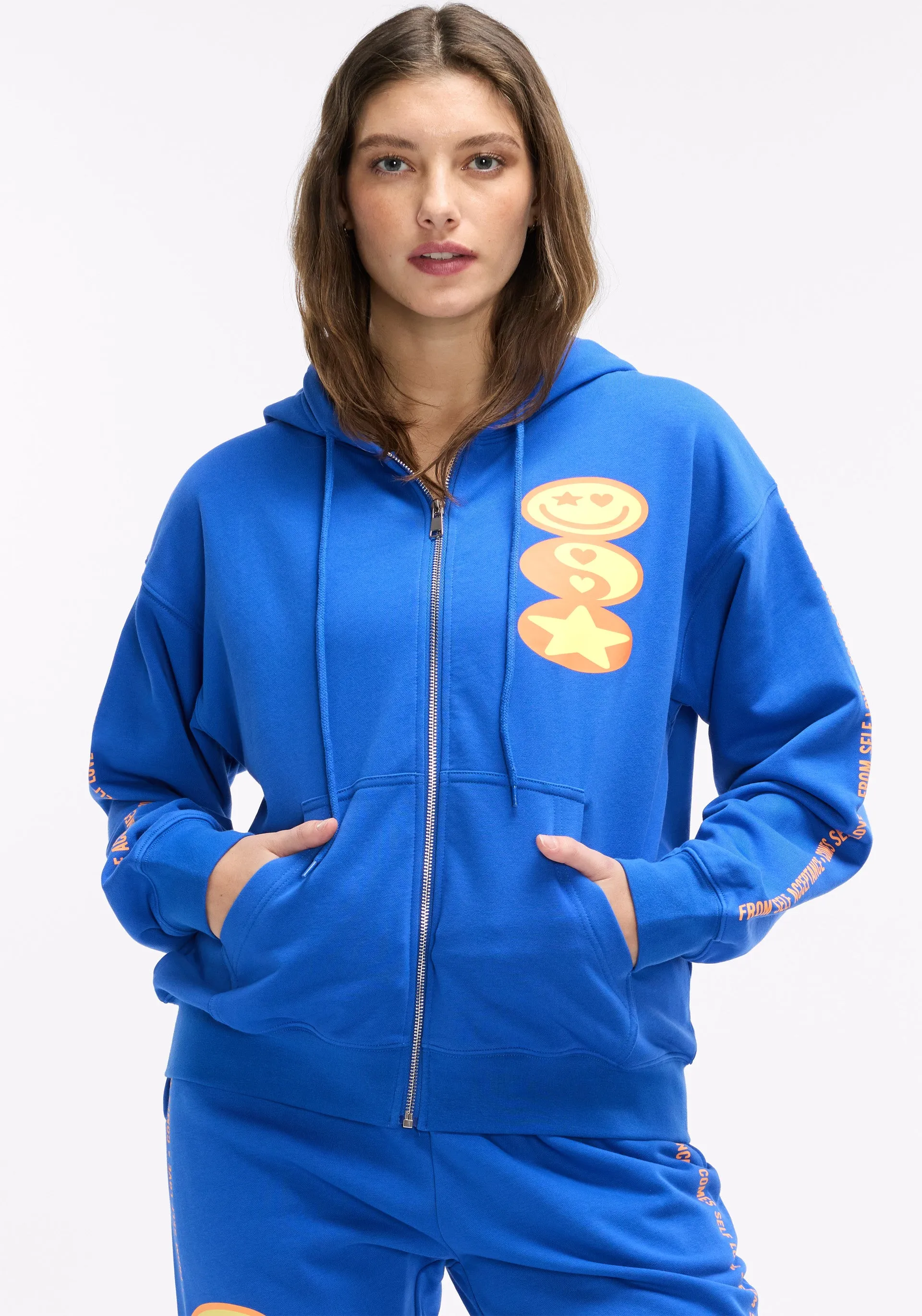 Everything Starts From Within Zip-Up Hoodie