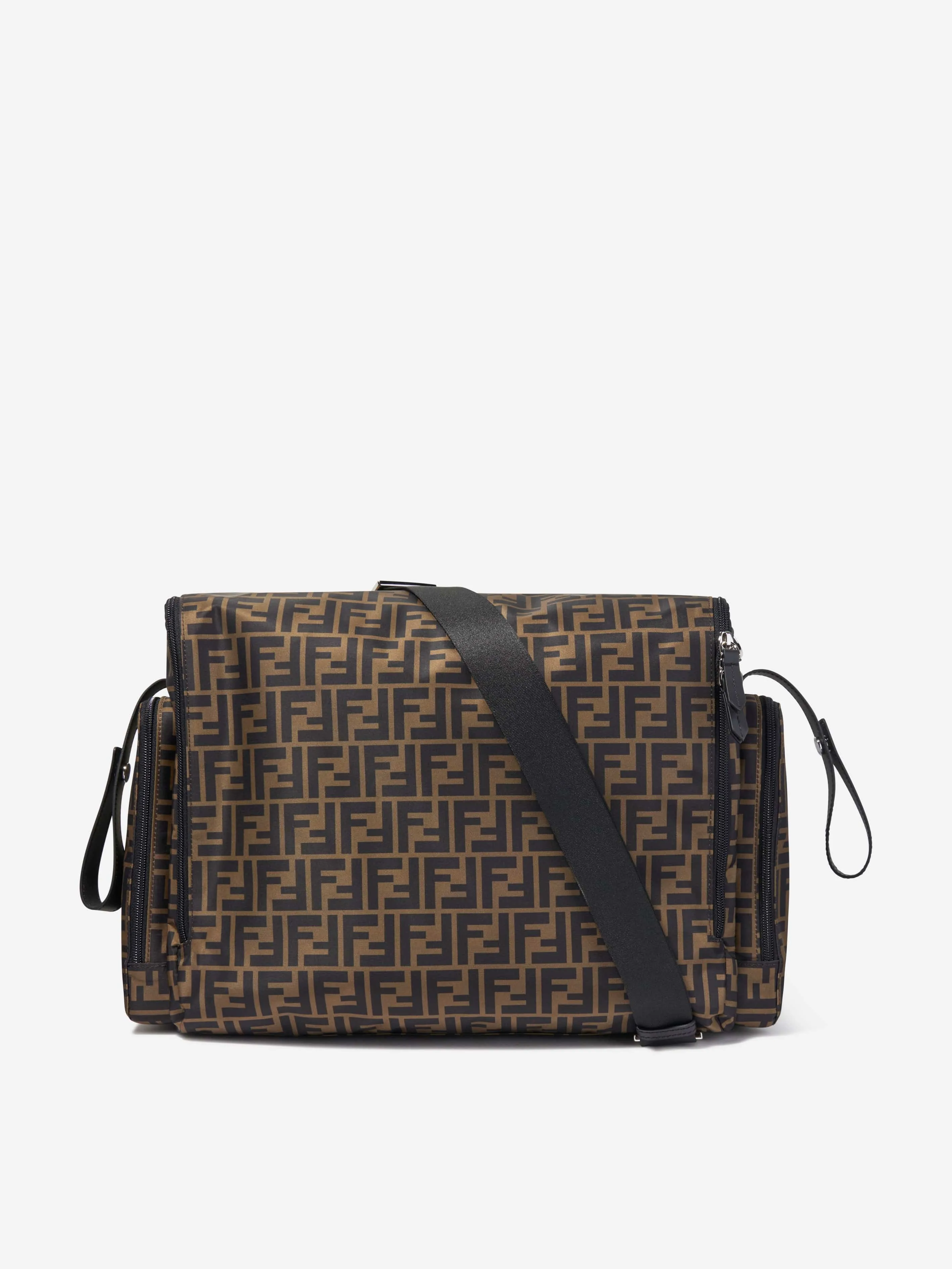 Fendi Baby FF Logo Changing Bag in Brown (40cm)