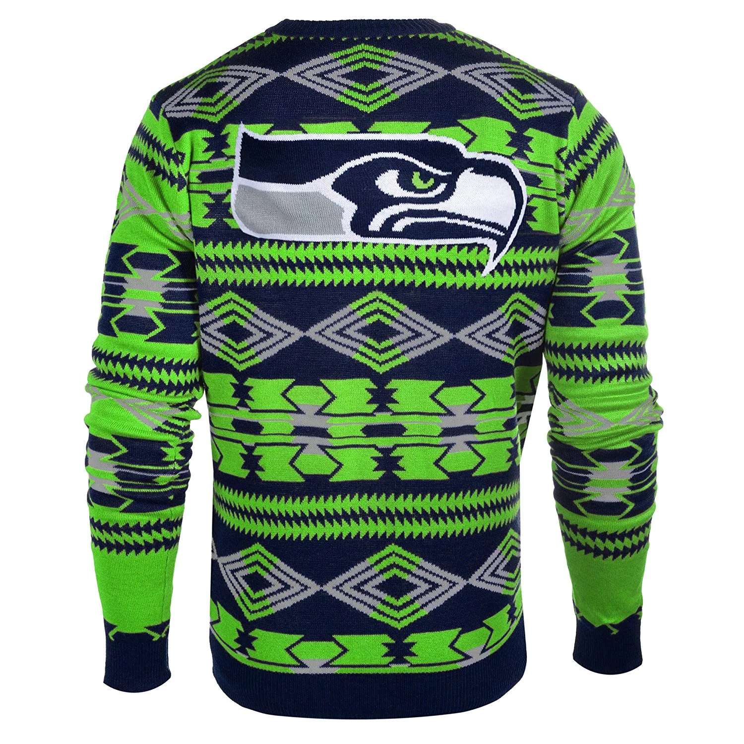 Forever Collectibles NFL Men's Seattle Seahawks 2015 Aztec Ugly Sweater