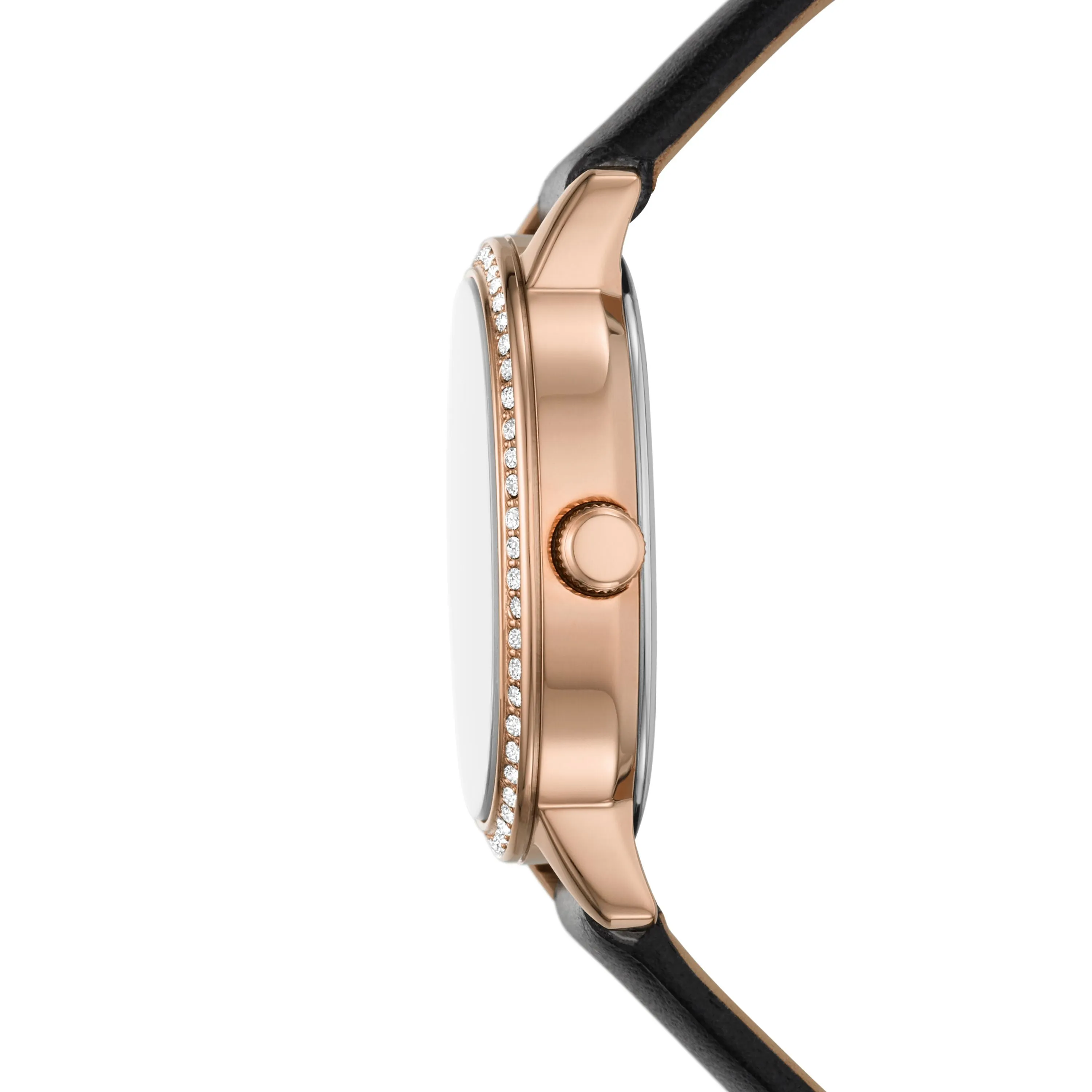 Fossil Women's Penny Three-Hand, Rose Gold-Tone Stainless Steel Watch