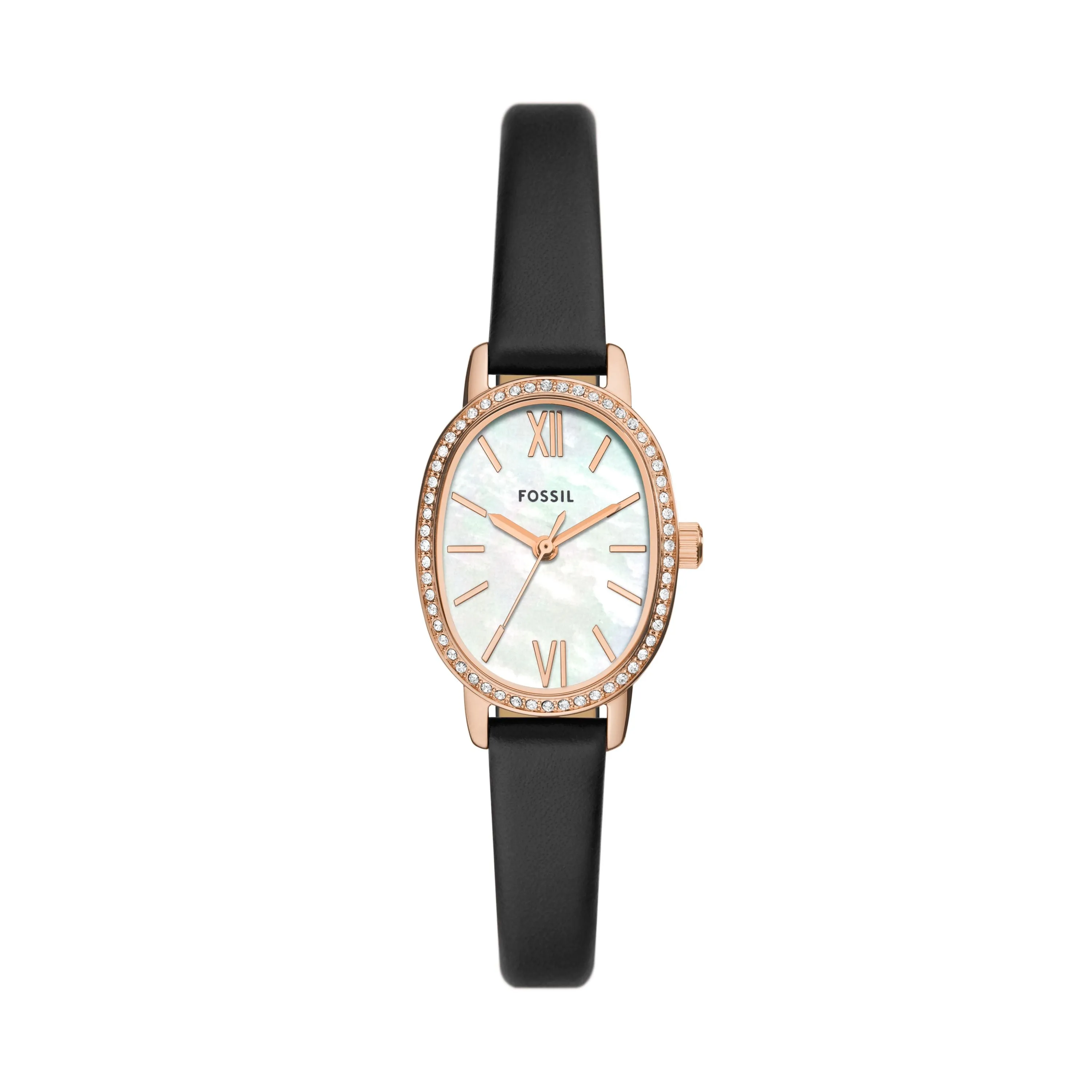 Fossil Women's Penny Three-Hand, Rose Gold-Tone Stainless Steel Watch
