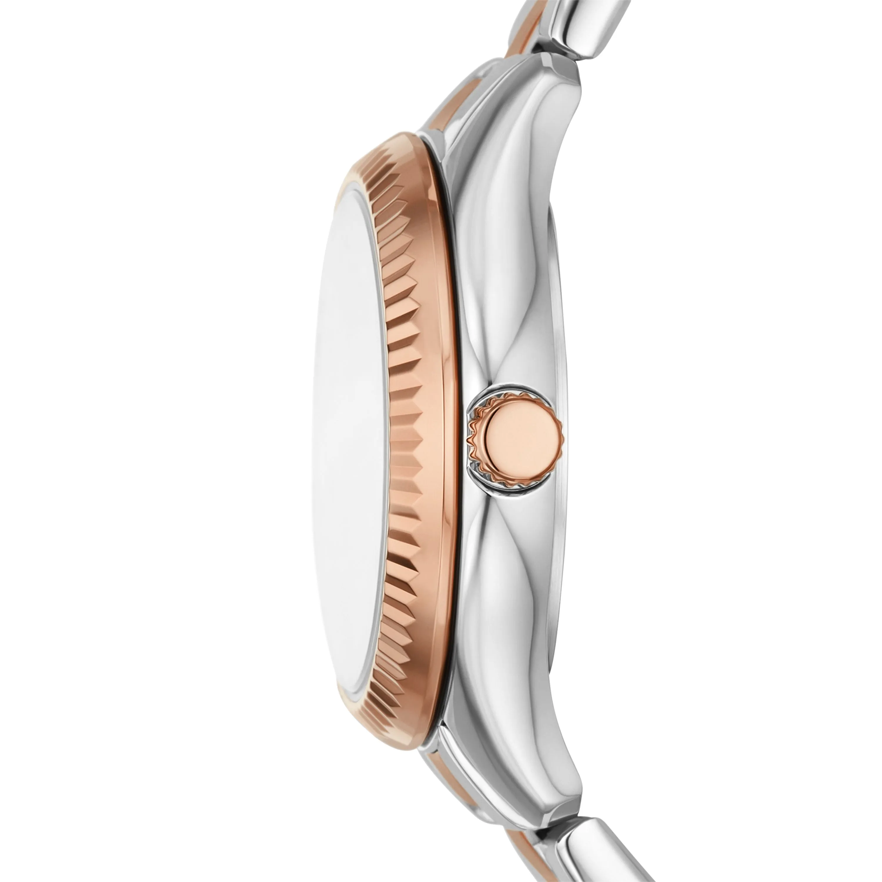Fossil Women's Rye Three-Hand Date, Stainless Steel Watch