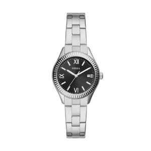 Fossil Women's Rye Three-Hand Date, Stainless Steel Watch