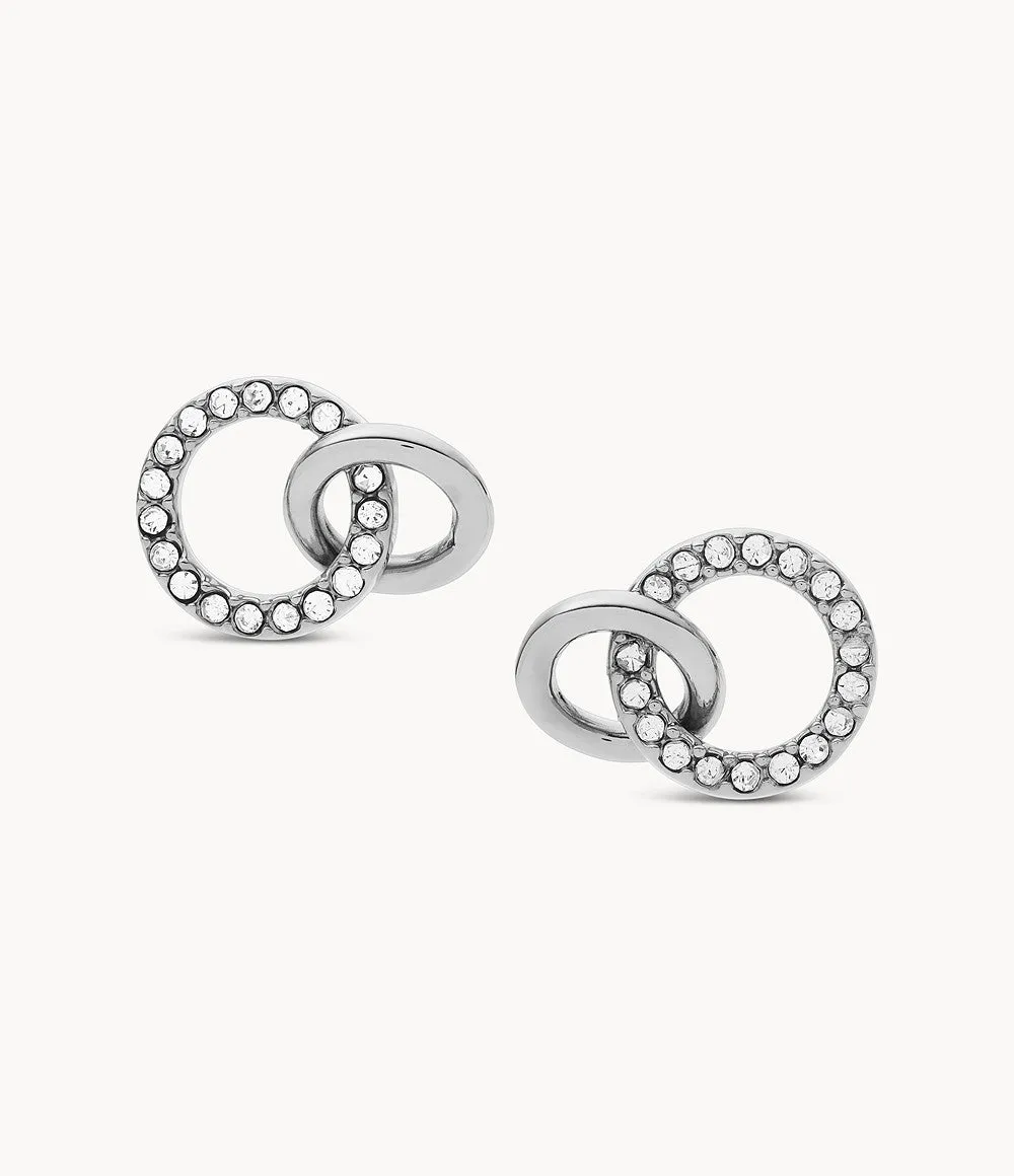 Fossil Women's Stainless Steel Stud Earring