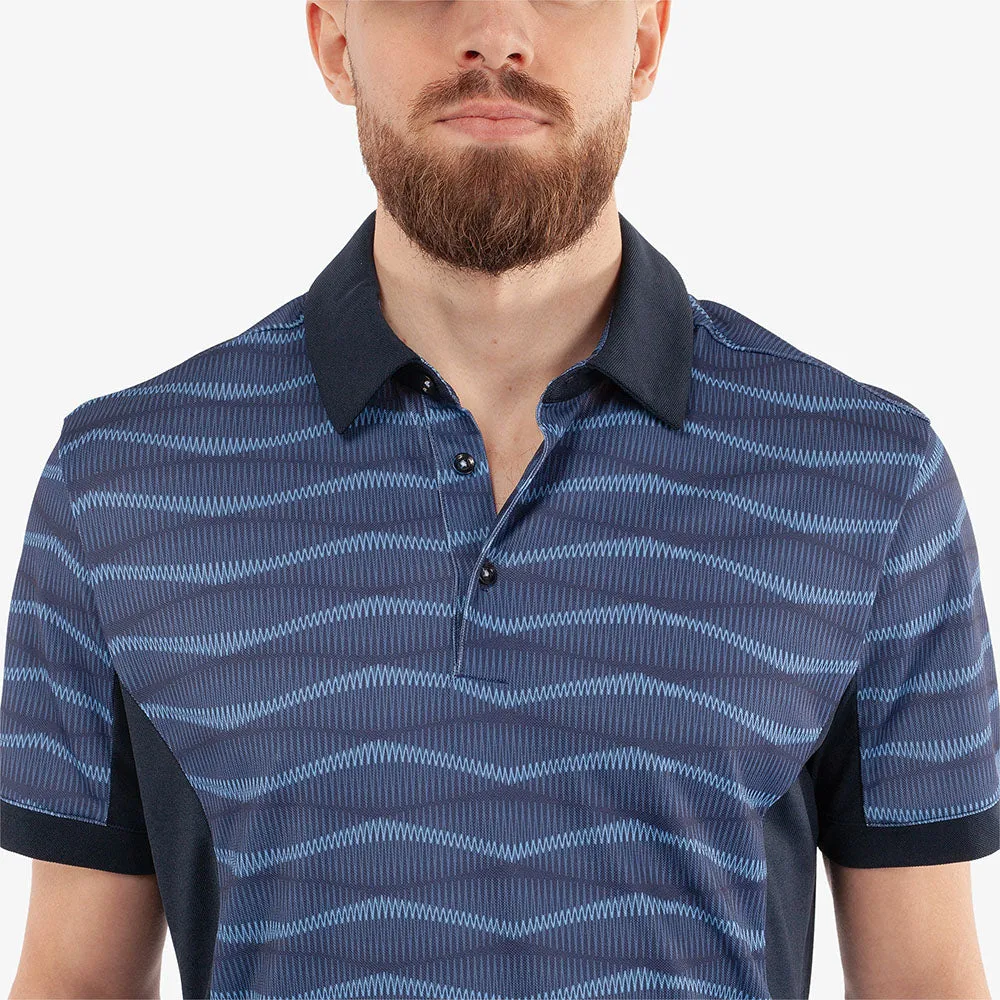 Galvin Green Merlin Polo Shirt - Navy/Blue