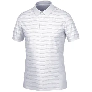 Galvin Green Merlin Polo Shirt - White/Cool Grey