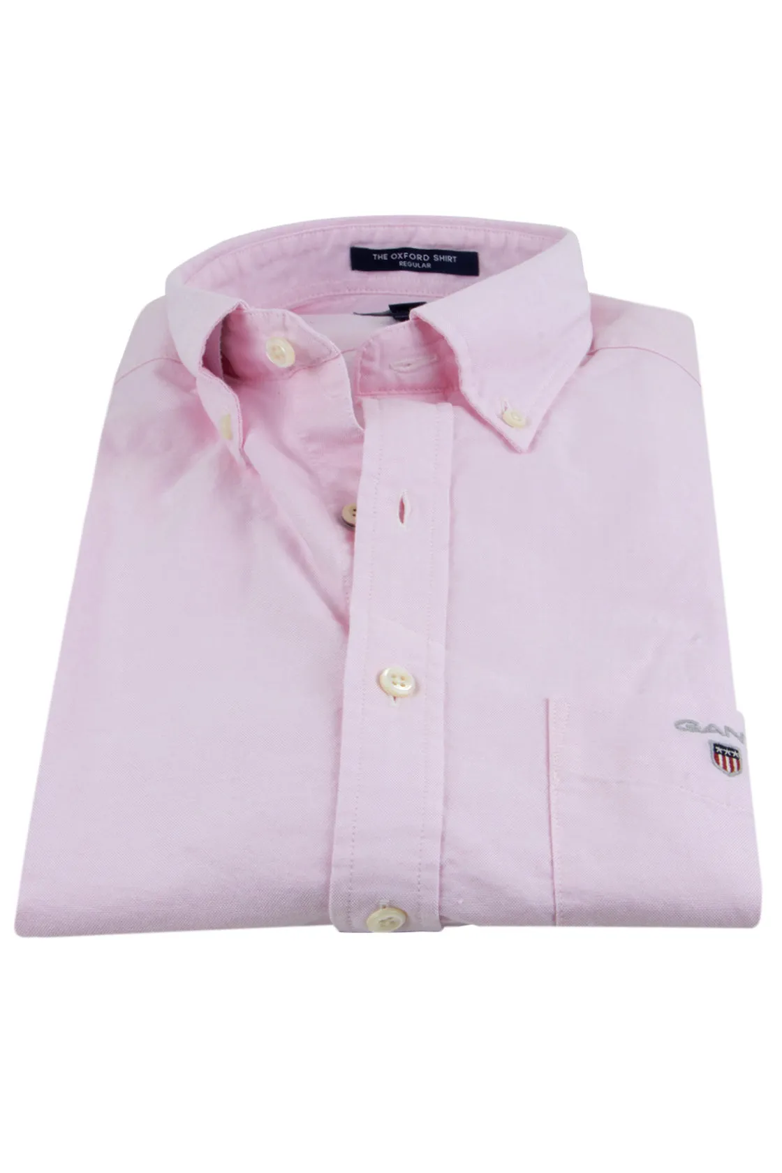 Gant Regular Fit Oxford Shirt Light Pink