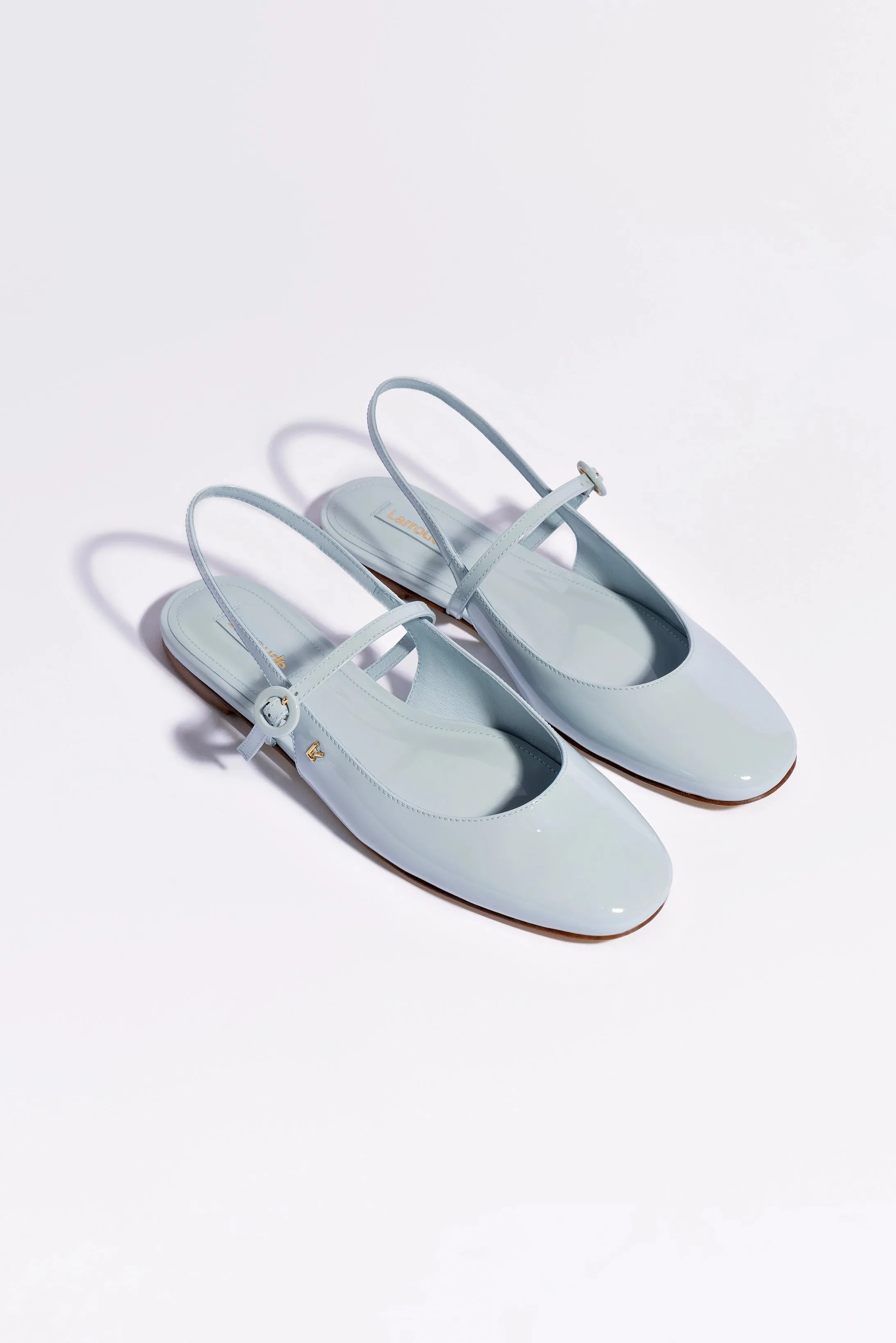 Georgina Ballet Flat In Maya Patent Leather