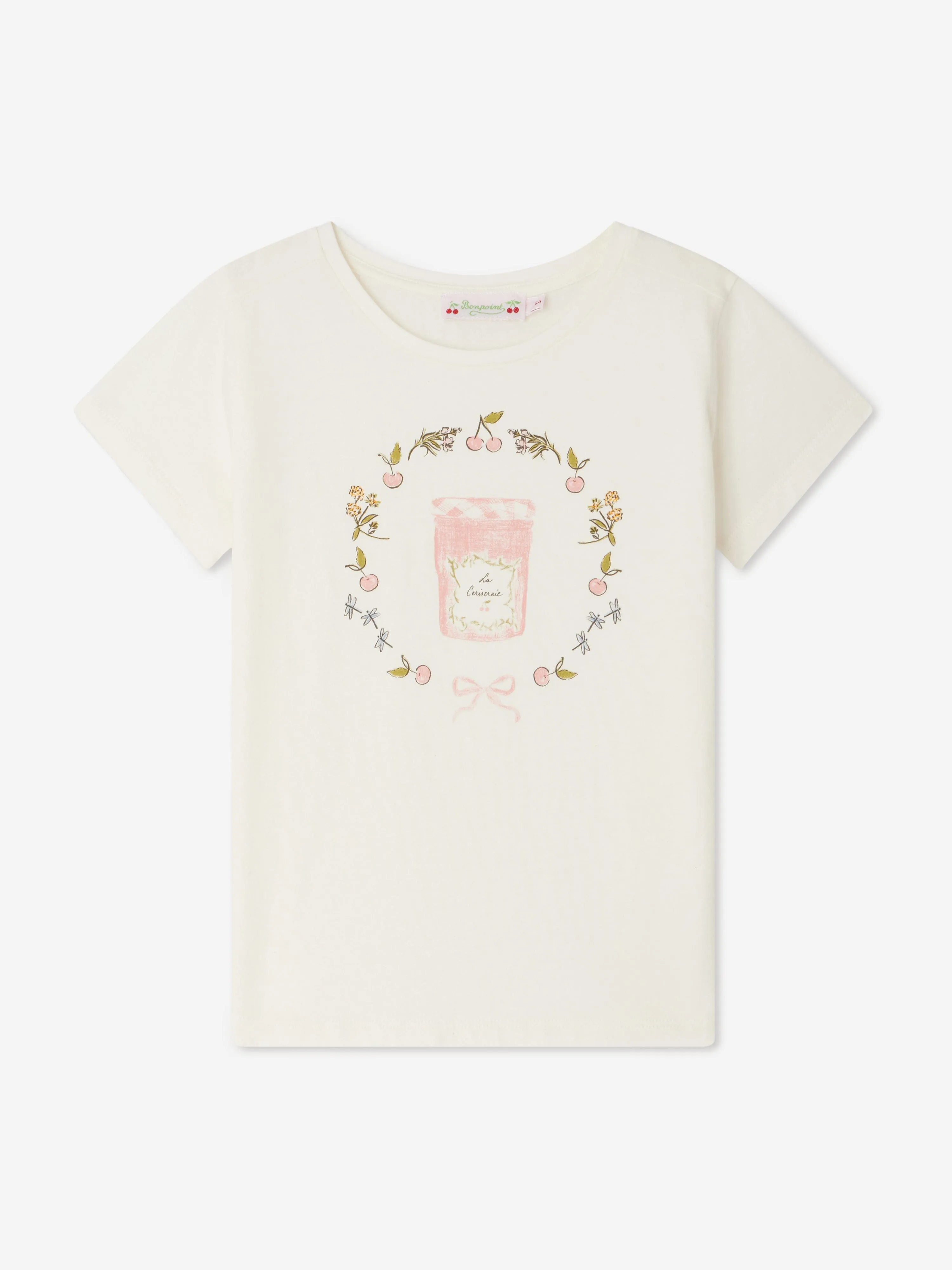 Girls Alcala T-Shirt in Ivory