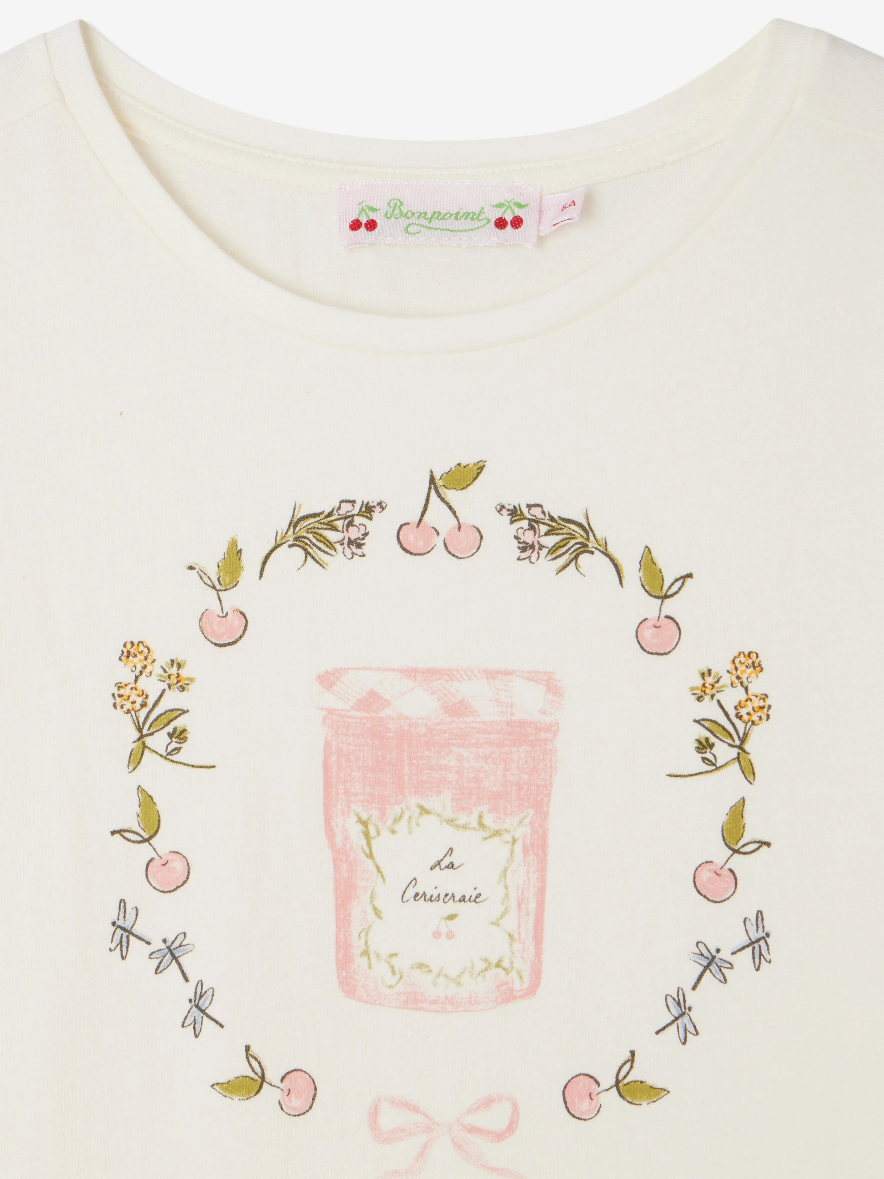 Girls Alcala T-Shirt in Ivory