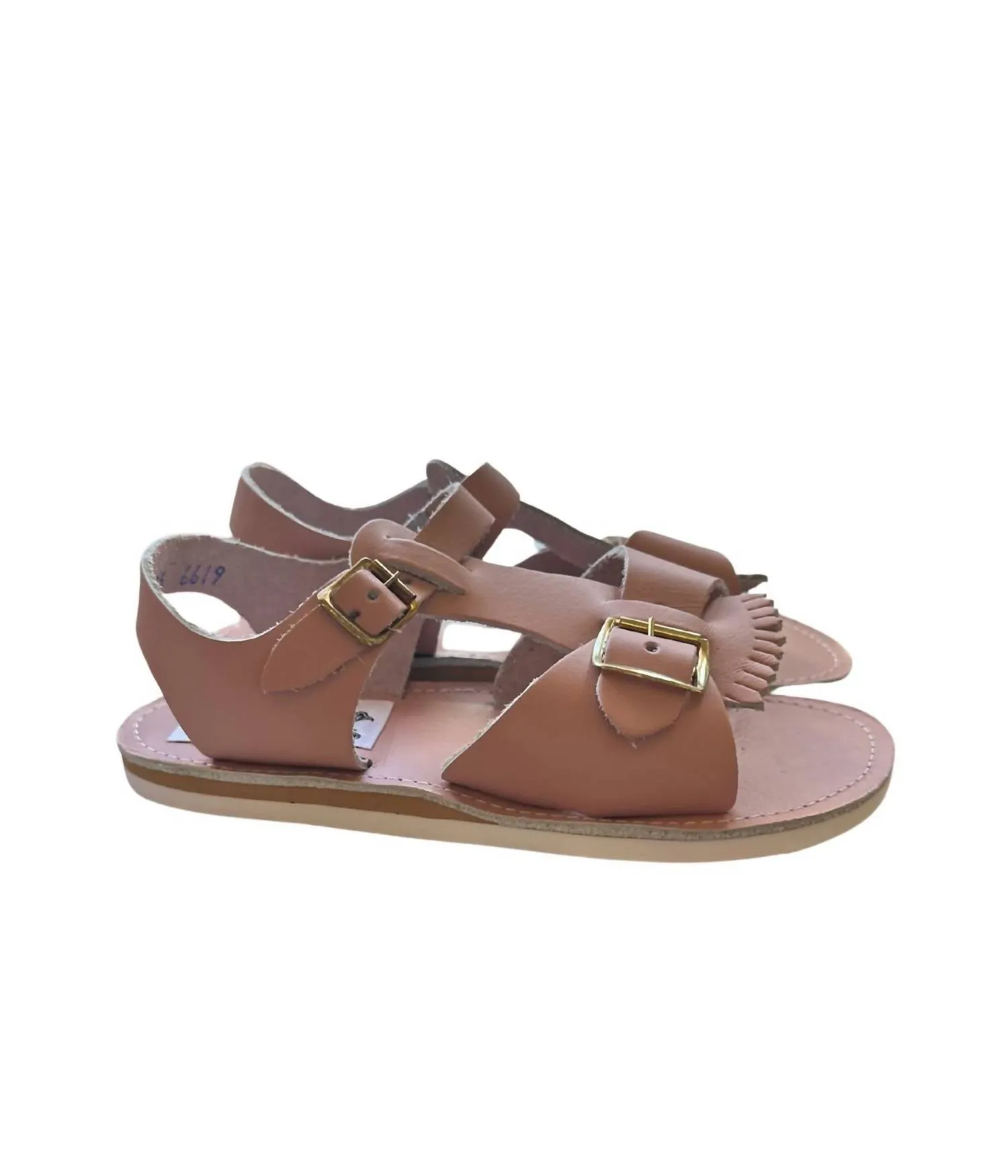Girl's Stevie Sandal In Blush Pink