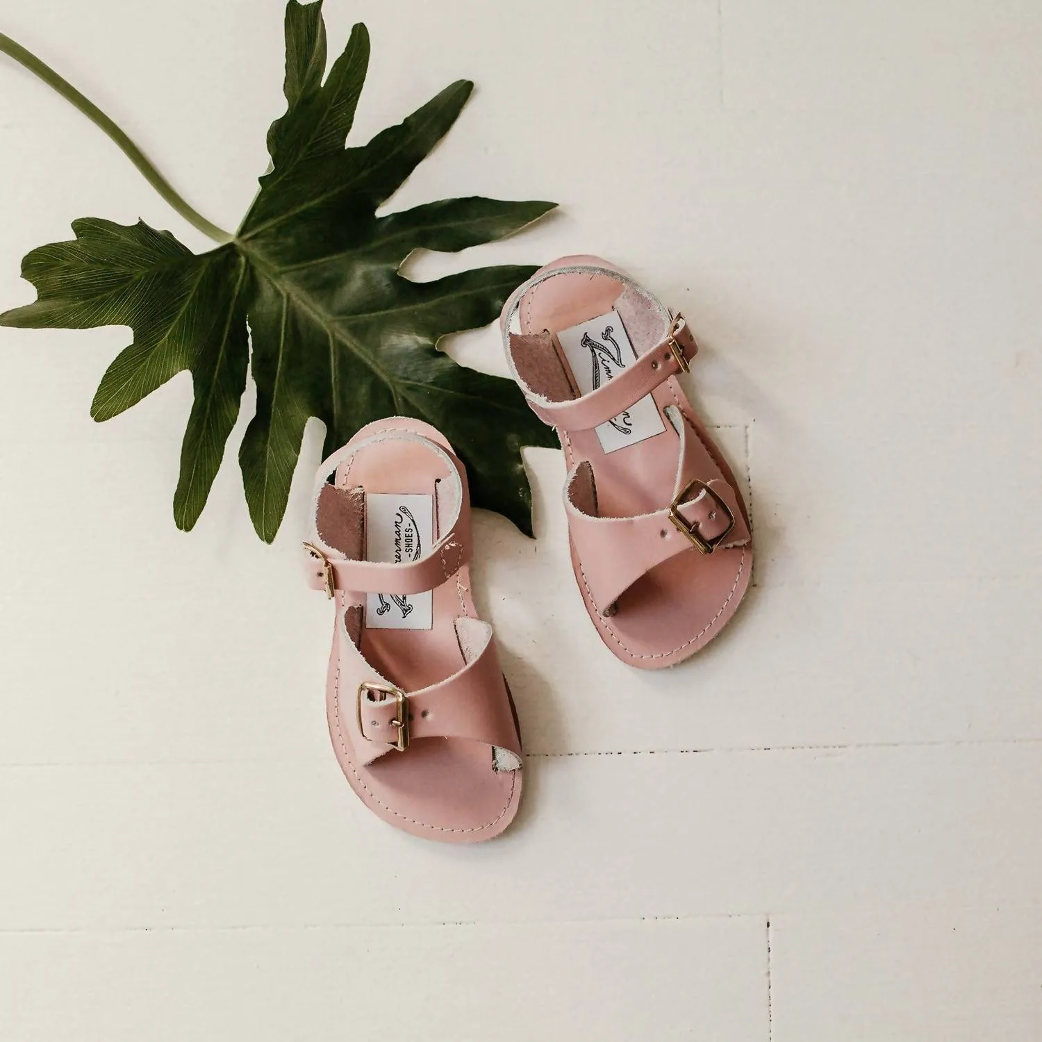 Girl's Stevie Sandal In Blush Pink