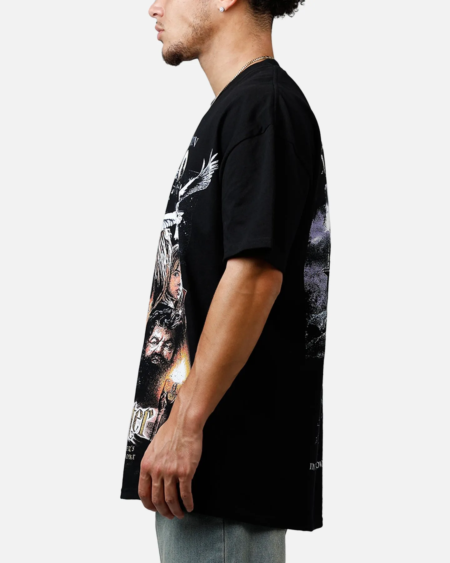 Goat Crew X Harry Potter Sorcerer's Stone Heavyweight T-Shirt Black