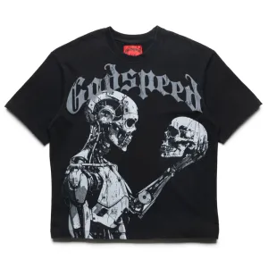 Godspeed New York Mankind vs AI Tee - Black/Grey