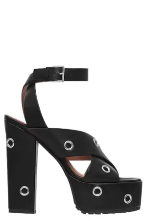 Grommet Platform Sandal