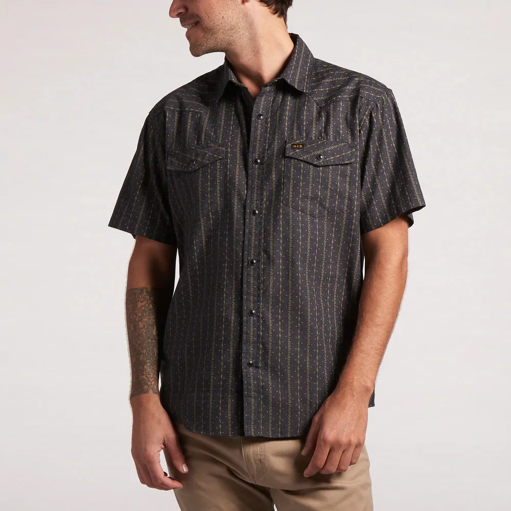 H Bar Snapshirt - Tepozteco Stripe