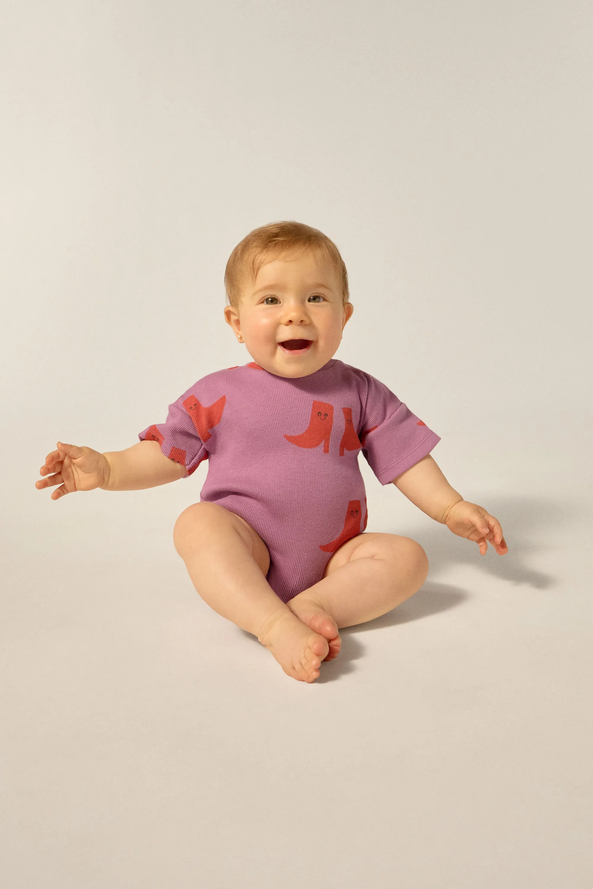 Happy Boots Onesie