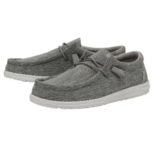 Hey Dude Men's Wally Ascend Woven Carbon
